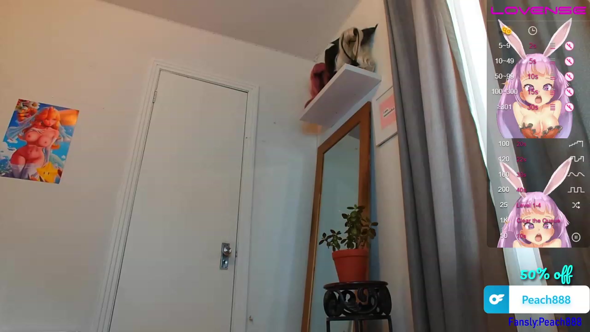 Gallery image thumbnail from Peach888's myfreecams stream on, 07/15/2023, 19:47 image 5 of 20