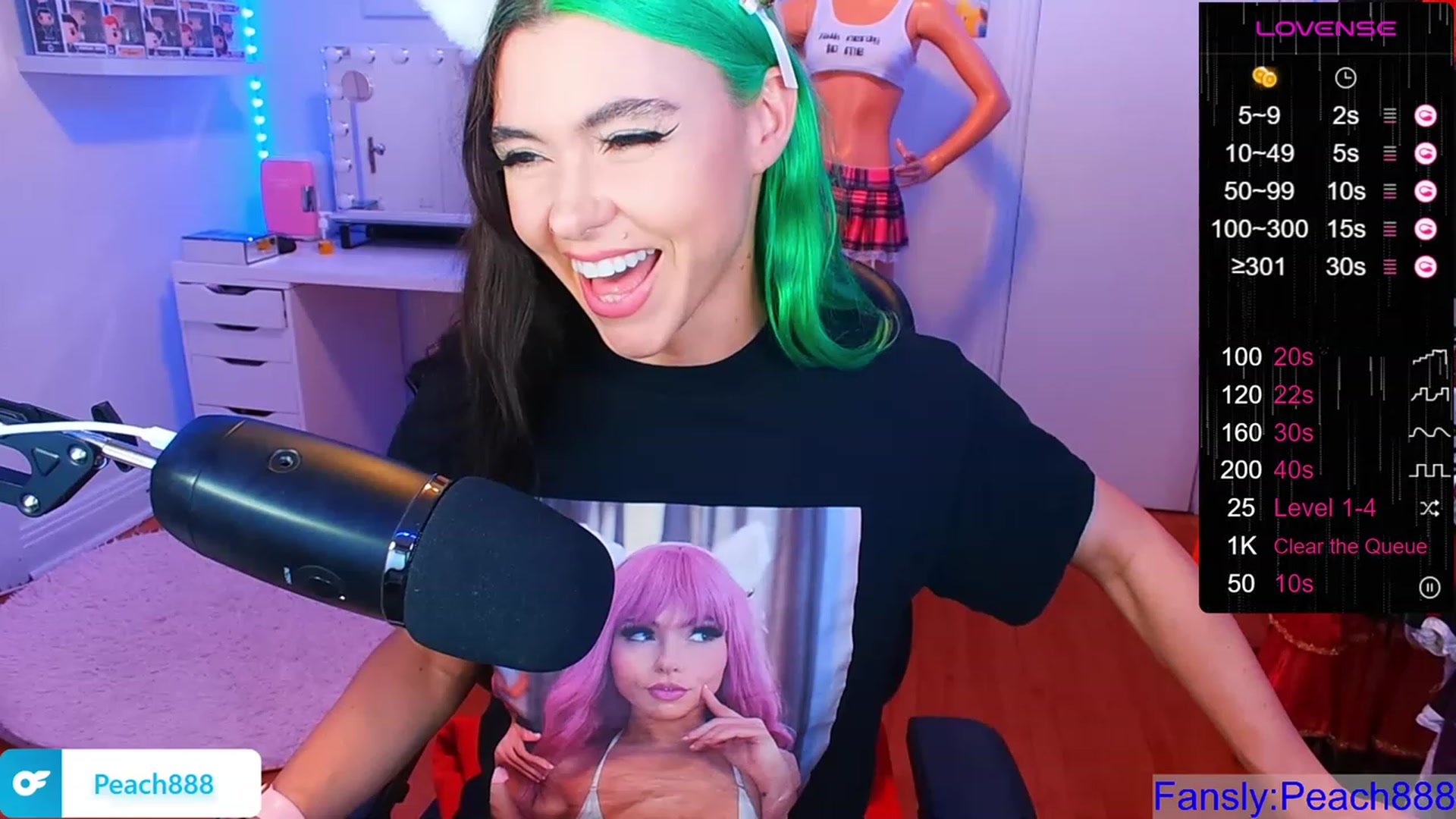 Gallery image thumbnail from Peach888's myfreecams stream on, 08/17/2023, 22:03 image 9 of 20