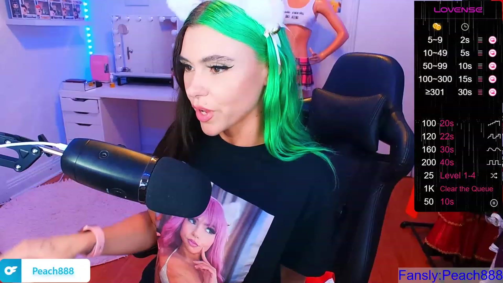 Gallery image thumbnail from Peach888's myfreecams stream on, 08/17/2023, 22:03 image 20 of 20