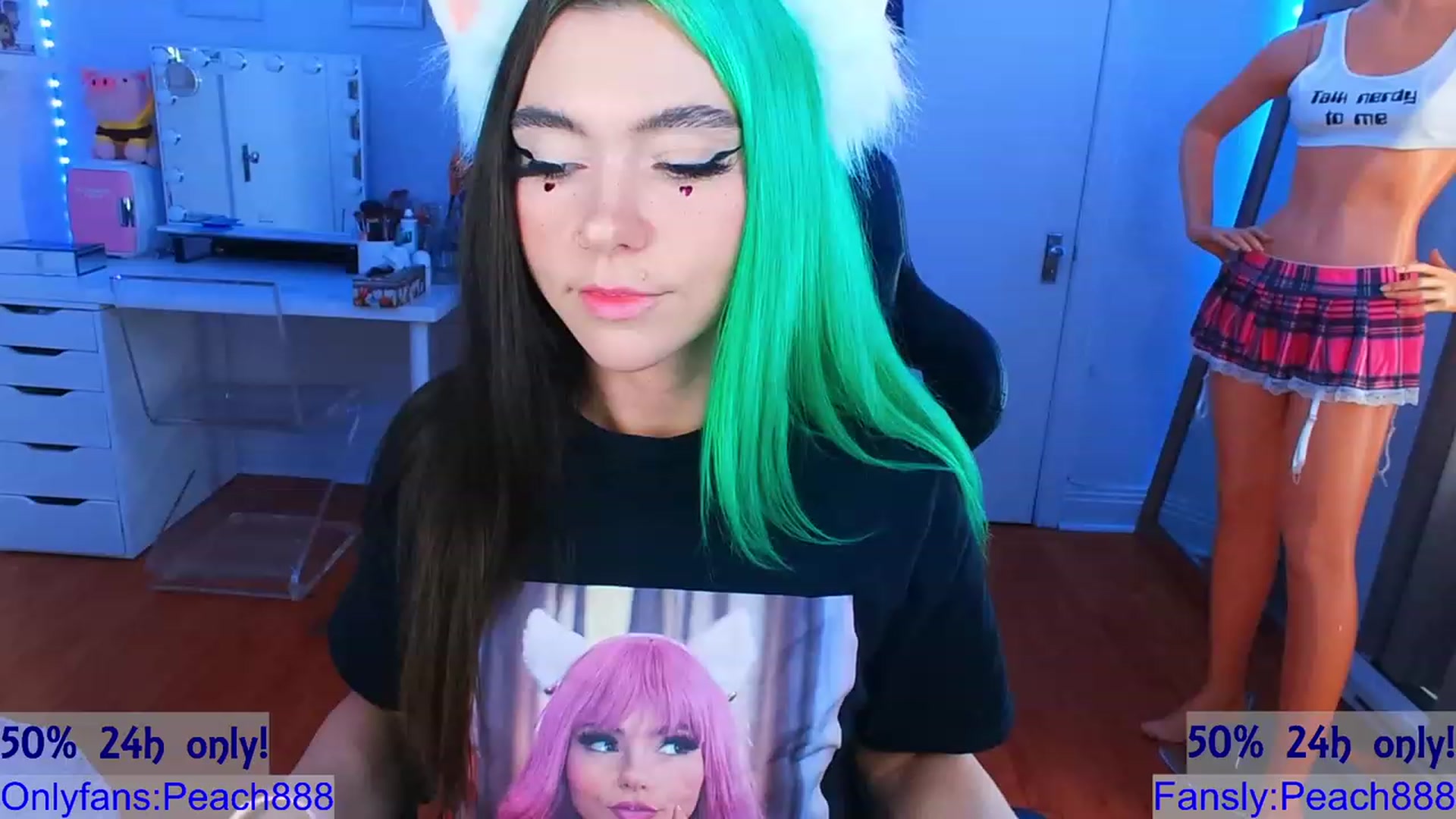 Gallery image thumbnail from Peach888's myfreecams stream on, 09/01/2023, 15:32 image 13 of 20
