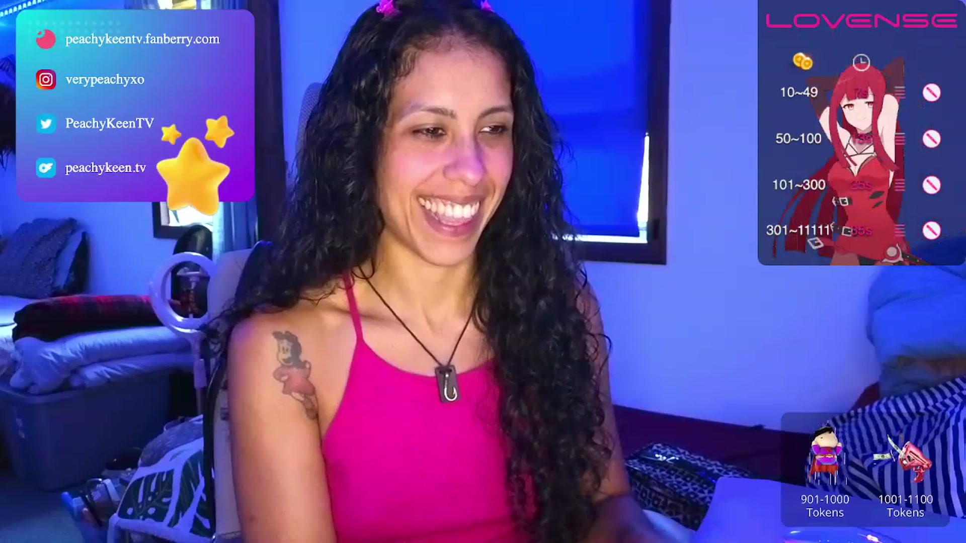 Gallery image thumbnail from PeachyKeenTV's myfreecams stream on, 07/20/2023, 15:36 image 12 of 20