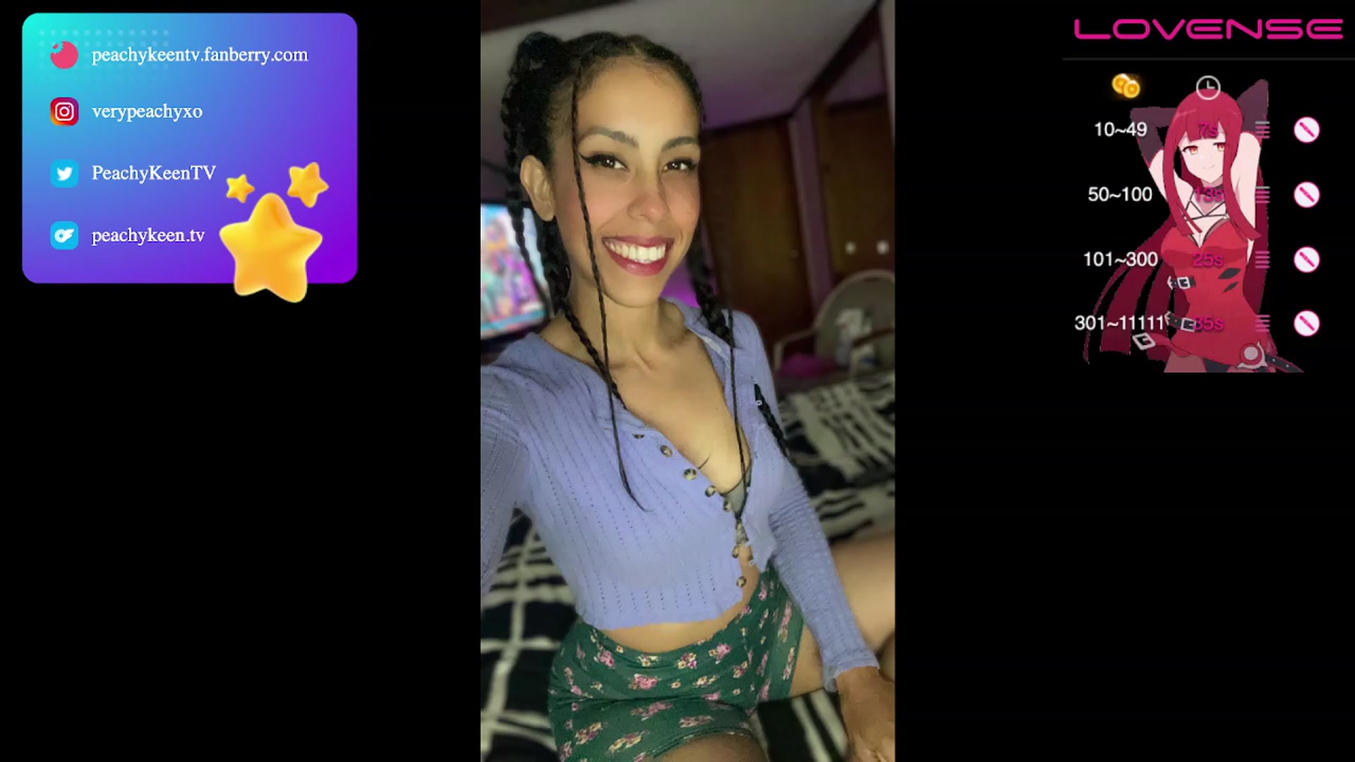 Gallery image thumbnail from PeachyKeenTV's myfreecams stream on, 07/20/2023, 15:36 image 11 of 20