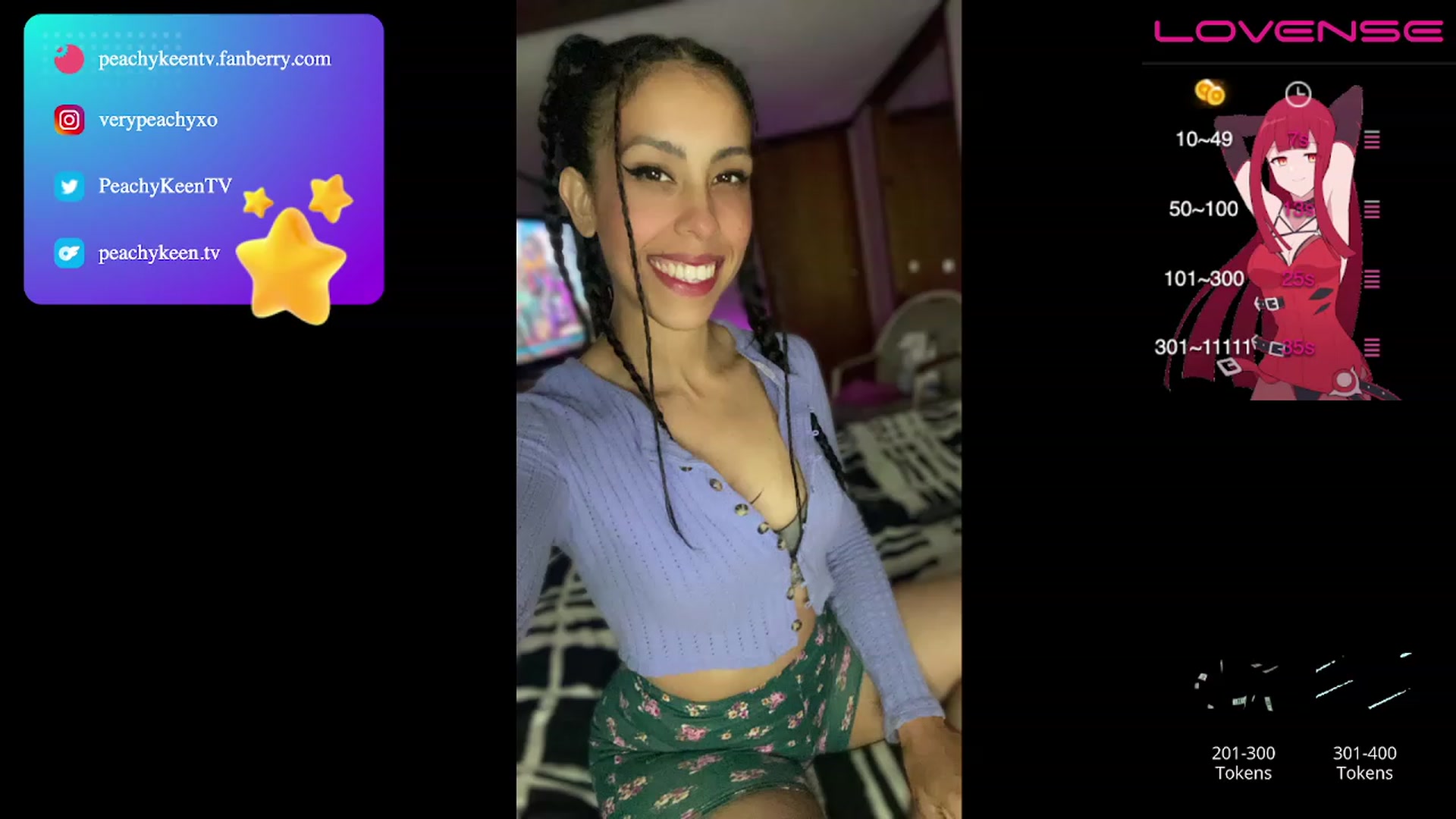 Gallery image thumbnail from PeachyKeenTV's myfreecams stream on, 07/20/2023, 15:36 image 18 of 20