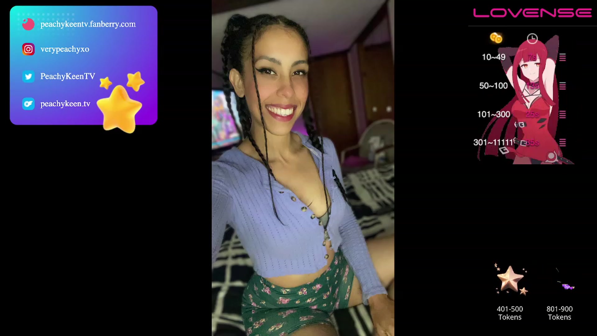Gallery image thumbnail from PeachyKeenTV's myfreecams stream on, 07/20/2023, 15:36 image 16 of 20