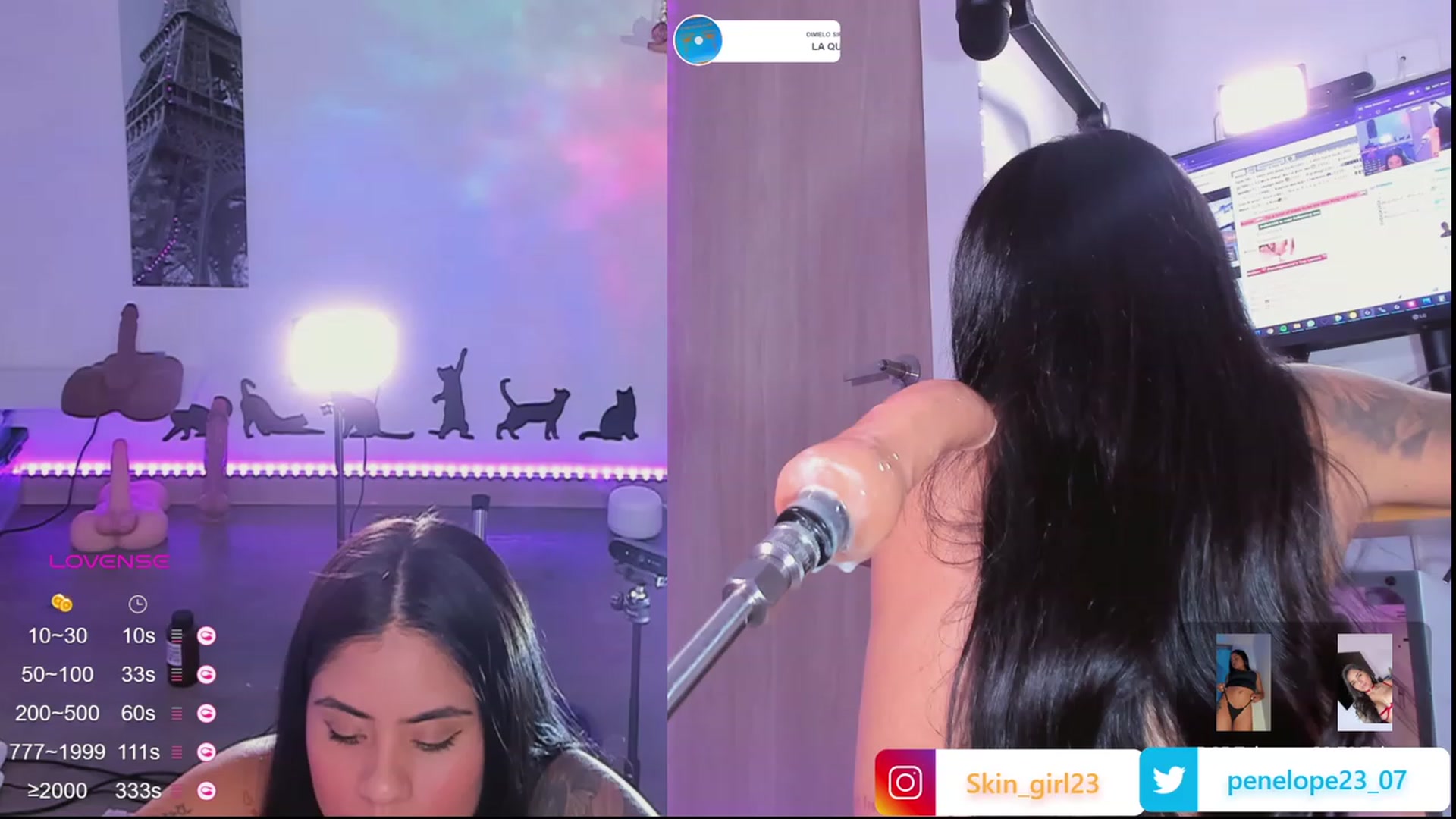 Gallery image thumbnail from Penelope_sexx's myfreecams stream on, 08/24/2023, 02:12 image 16 of 20
