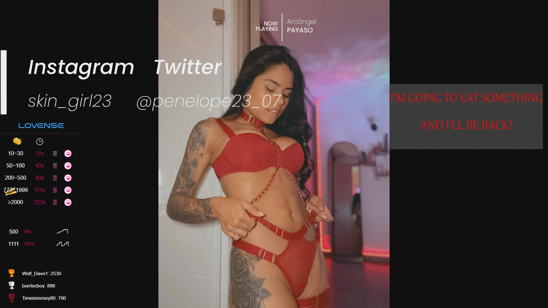 Gallery image thumbnail from Penelope_sexx's myfreecams stream on, 01/31/2024, 19:27 image 20 of 20
