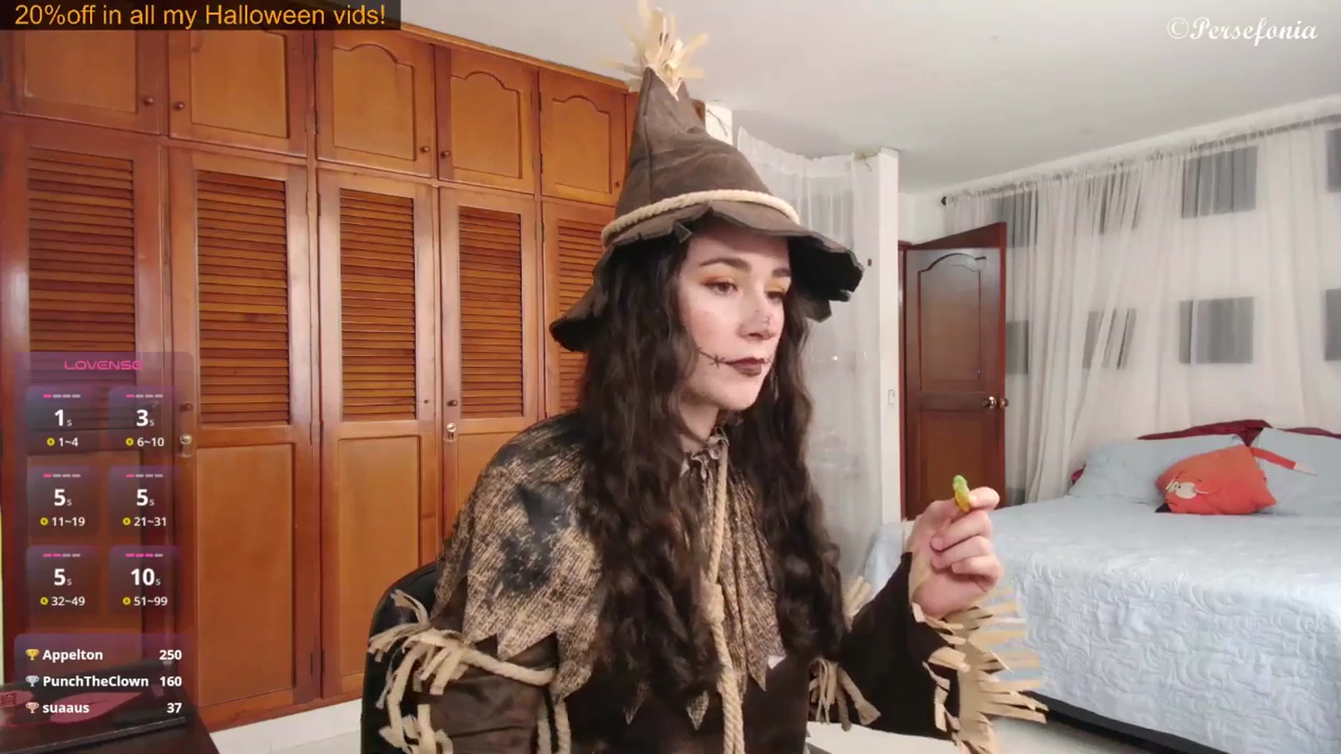 Gallery image thumbnail from Persefonia's myfreecams stream on, 10/29/2025, 17:28 image 19 of 20