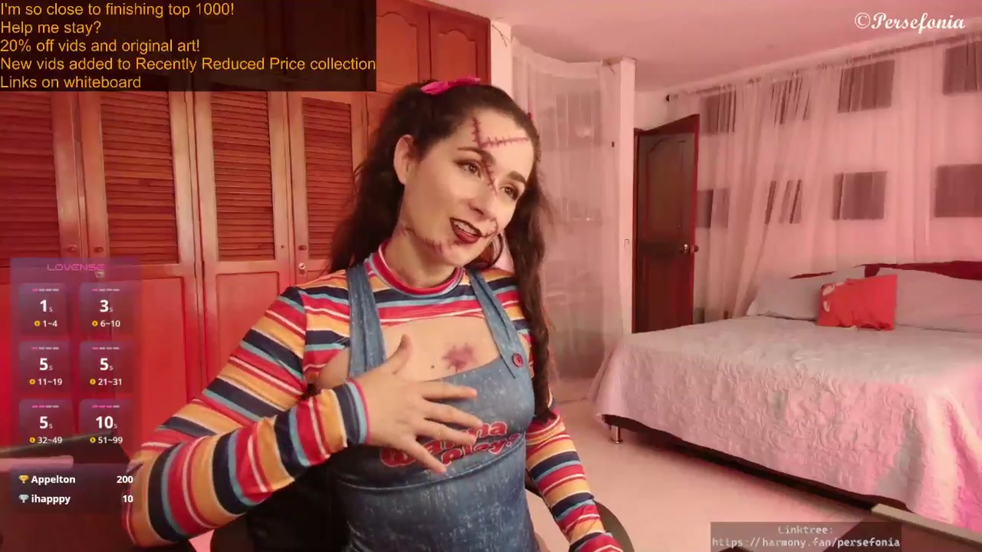 Gallery image thumbnail from Persefonia's myfreecams stream on, 10/31/2025, 18:21 image 10 of 20
