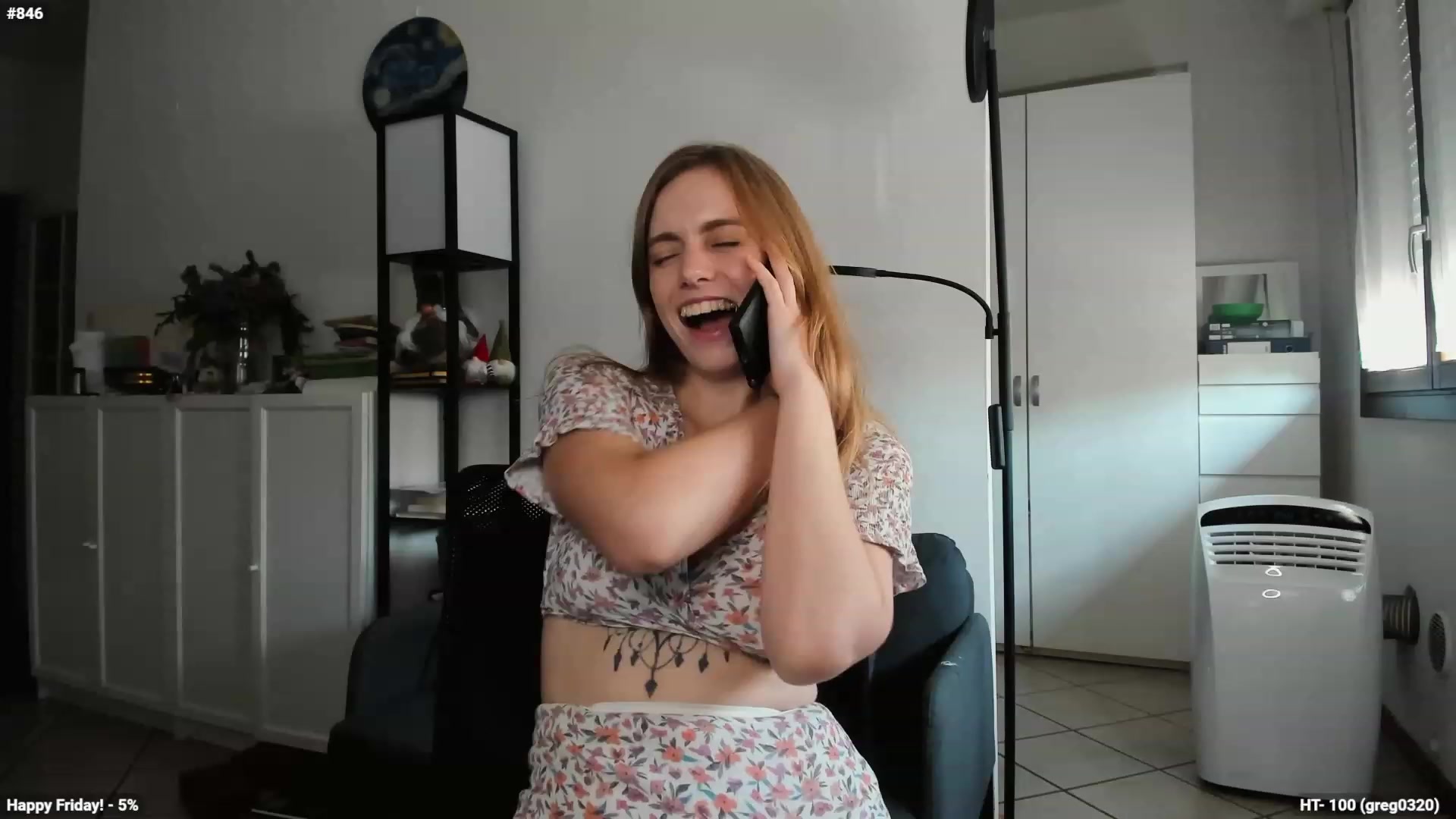 Gallery image thumbnail from Personage's myfreecams stream on, 10/06/2023, 13:00 image 6 of 20