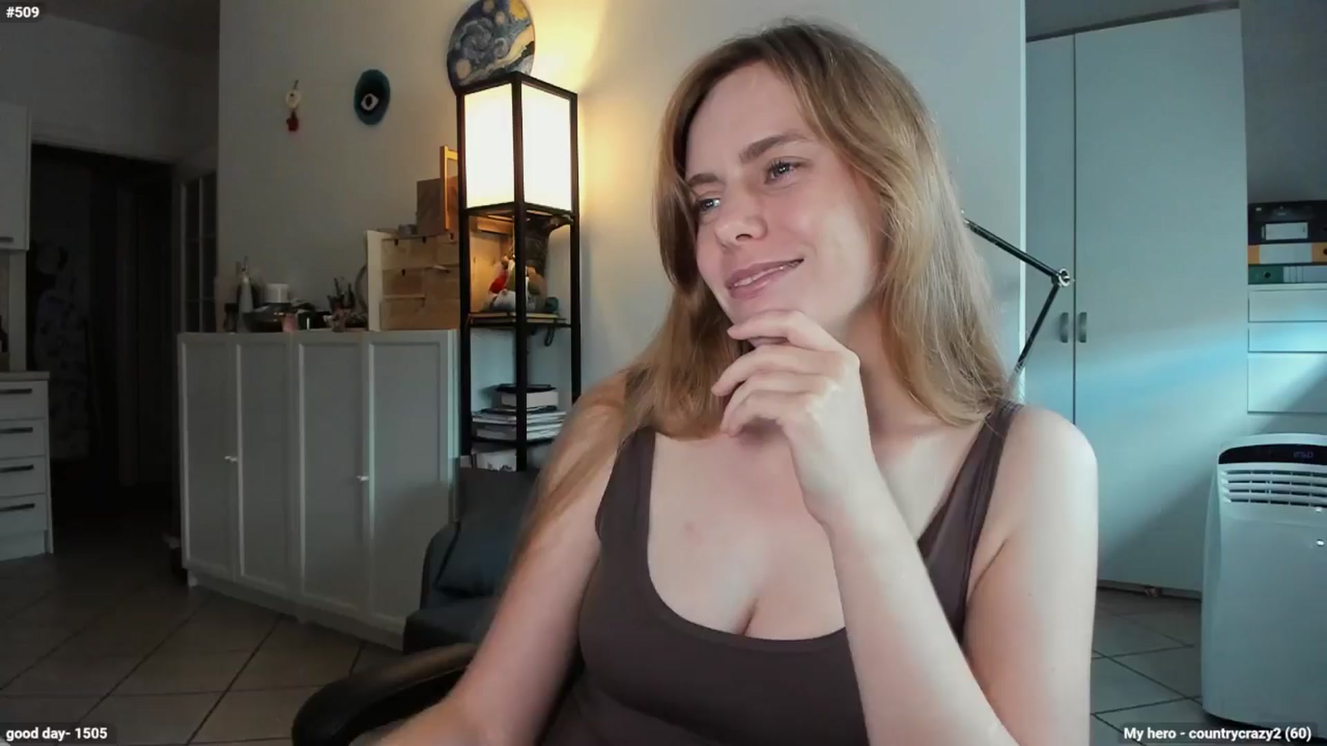 Gallery image thumbnail from Personage's myfreecams stream on, 09/09/2024, 15:00 image 17 of 20