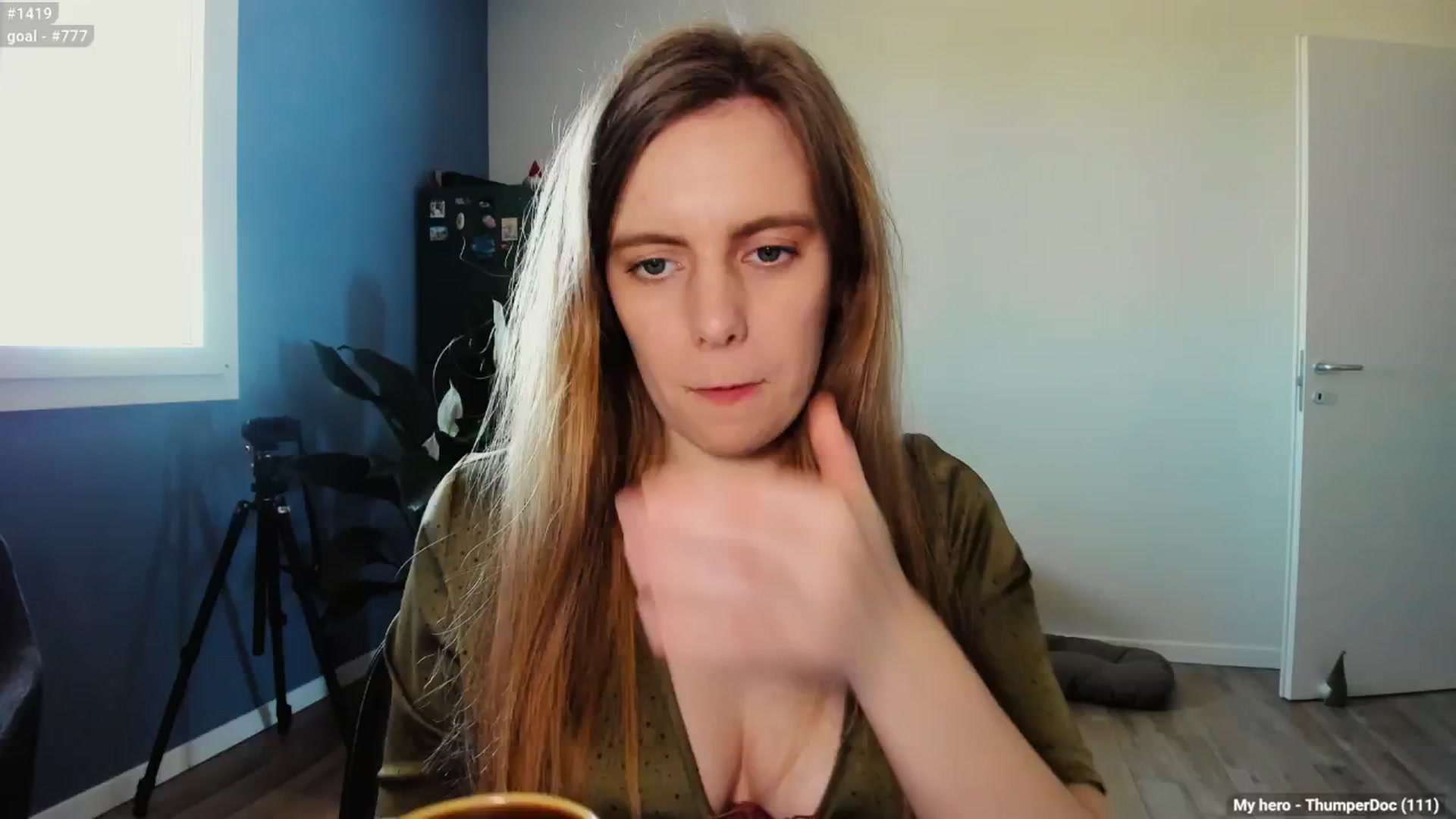 Gallery image thumbnail from Personage's myfreecams stream on, 03/18/2025, 14:39 image 8 of 20