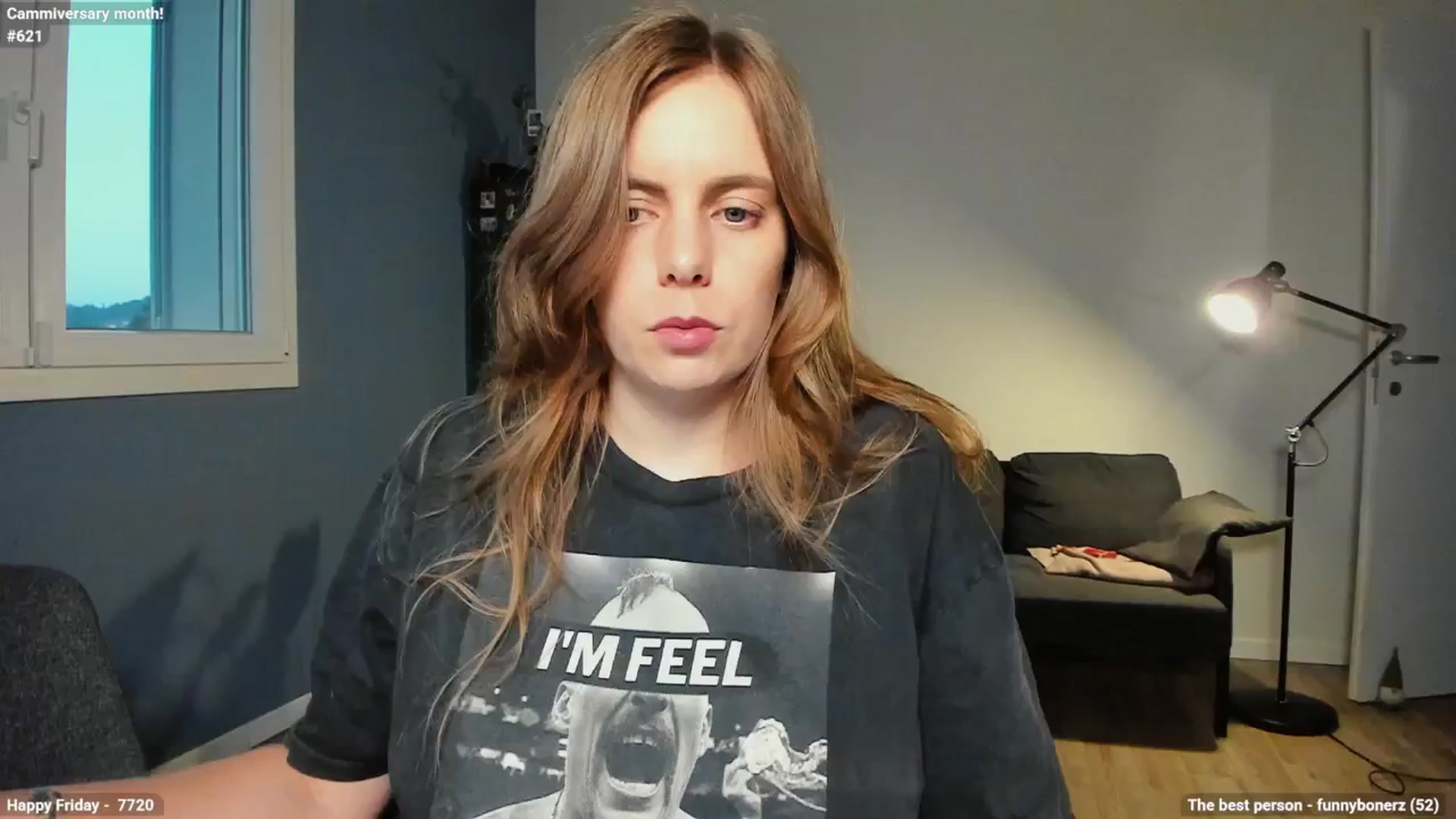 Gallery image thumbnail from Personage's myfreecams stream on, 07/18/2025, 21:16 image 1 of 20