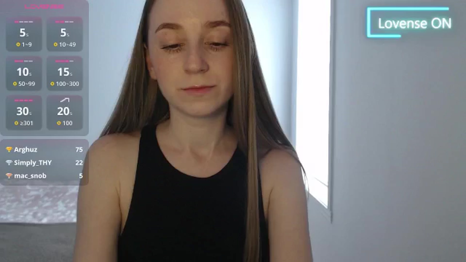 Gallery image thumbnail from PetitAnge_'s myfreecams stream on, 01/01/2026, 19:01 image 15 of 20