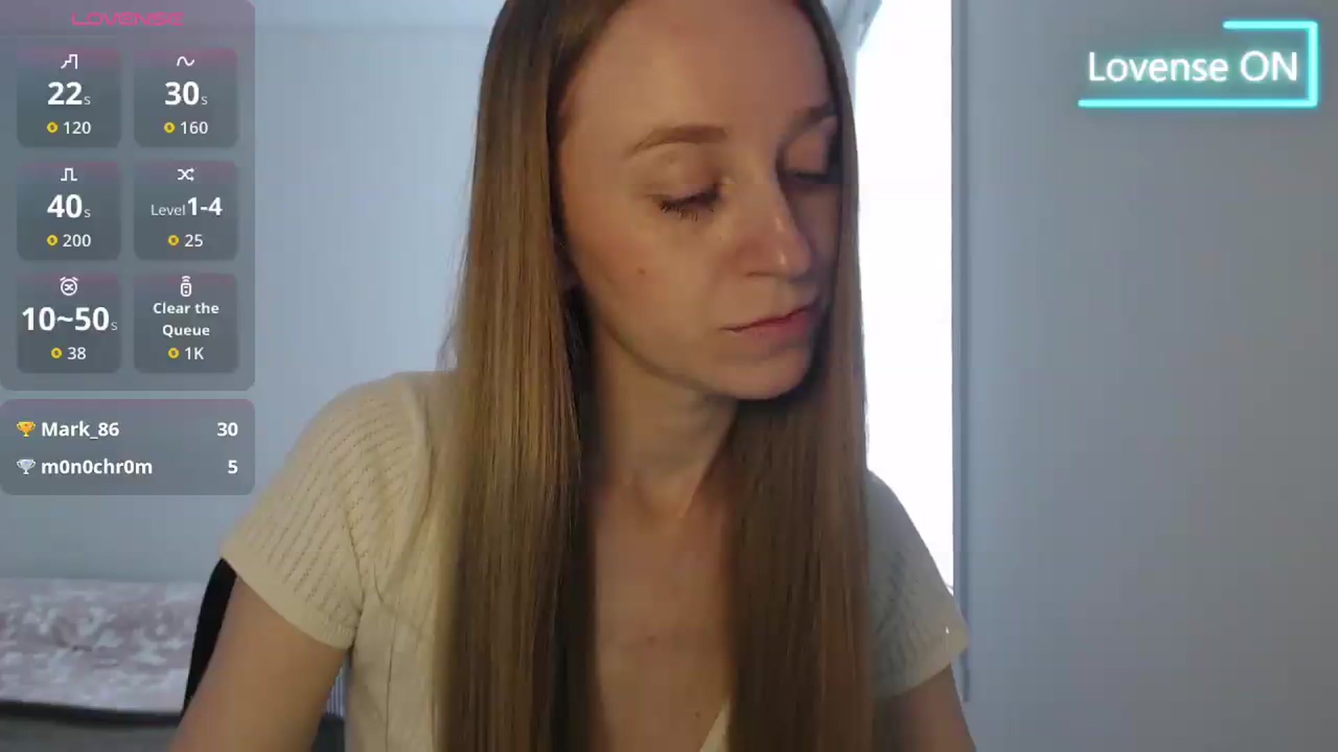 Gallery image thumbnail from PetitAnge_'s myfreecams stream on, 05/23/2026, 20:24 image 19 of 20