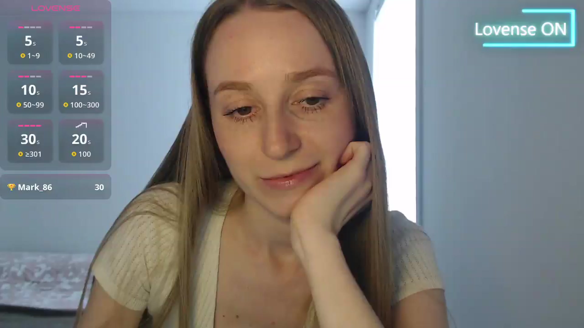 Gallery image thumbnail from PetitAnge_'s myfreecams stream on, 05/23/2026, 20:24 image 17 of 20