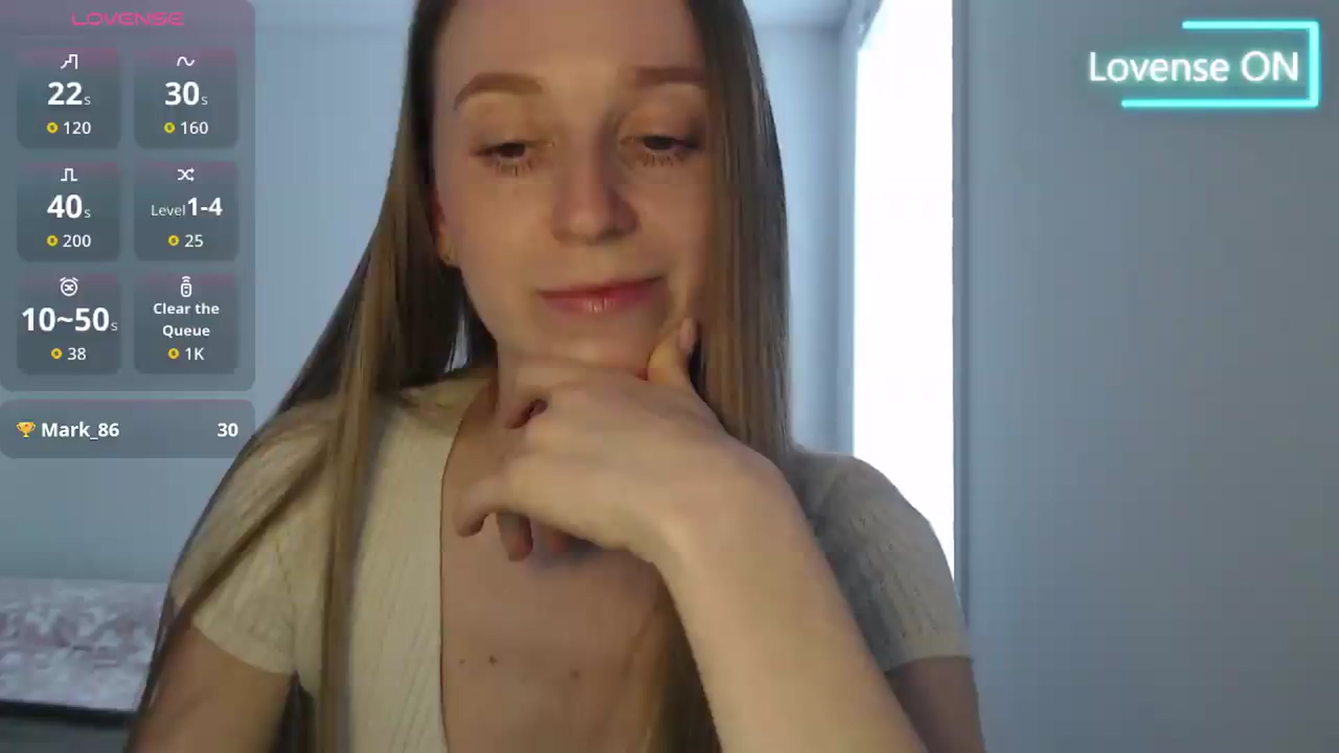 Gallery image thumbnail from PetitAnge_'s myfreecams stream on, 05/23/2026, 20:24 image 16 of 20