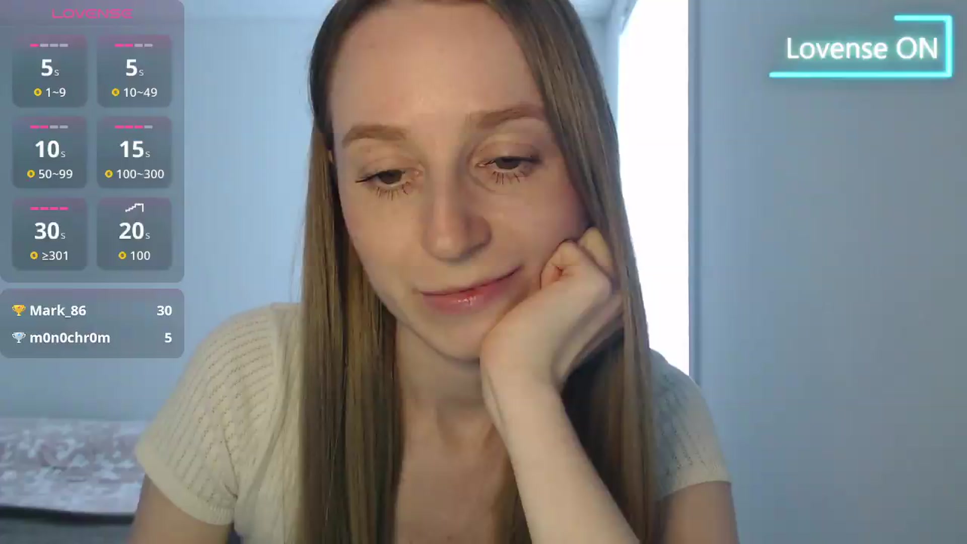 Gallery image thumbnail from PetitAnge_'s myfreecams stream on, 05/23/2026, 20:24 image 20 of 20