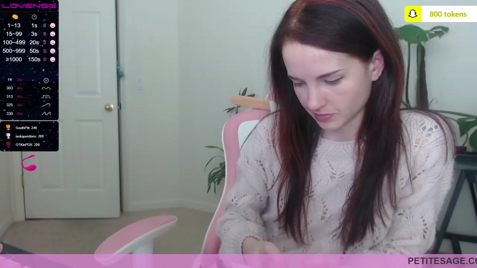 Gallery image thumbnail from PetiteSage's myfreecams stream on, 11/24/2022, 03:49 image 19 of 20
