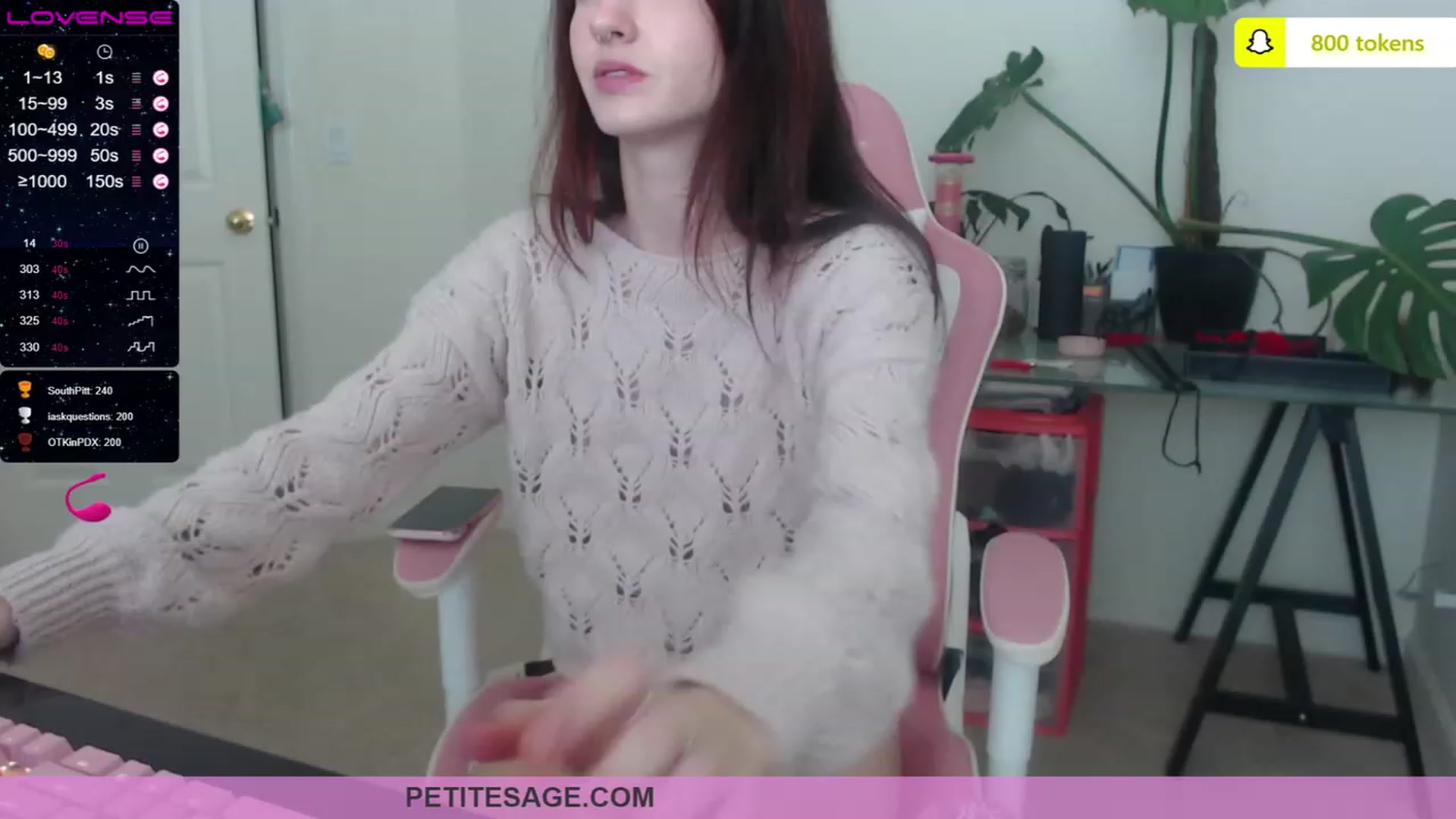 Gallery image thumbnail from PetiteSage's myfreecams stream on, 11/24/2022, 03:49 image 16 of 20
