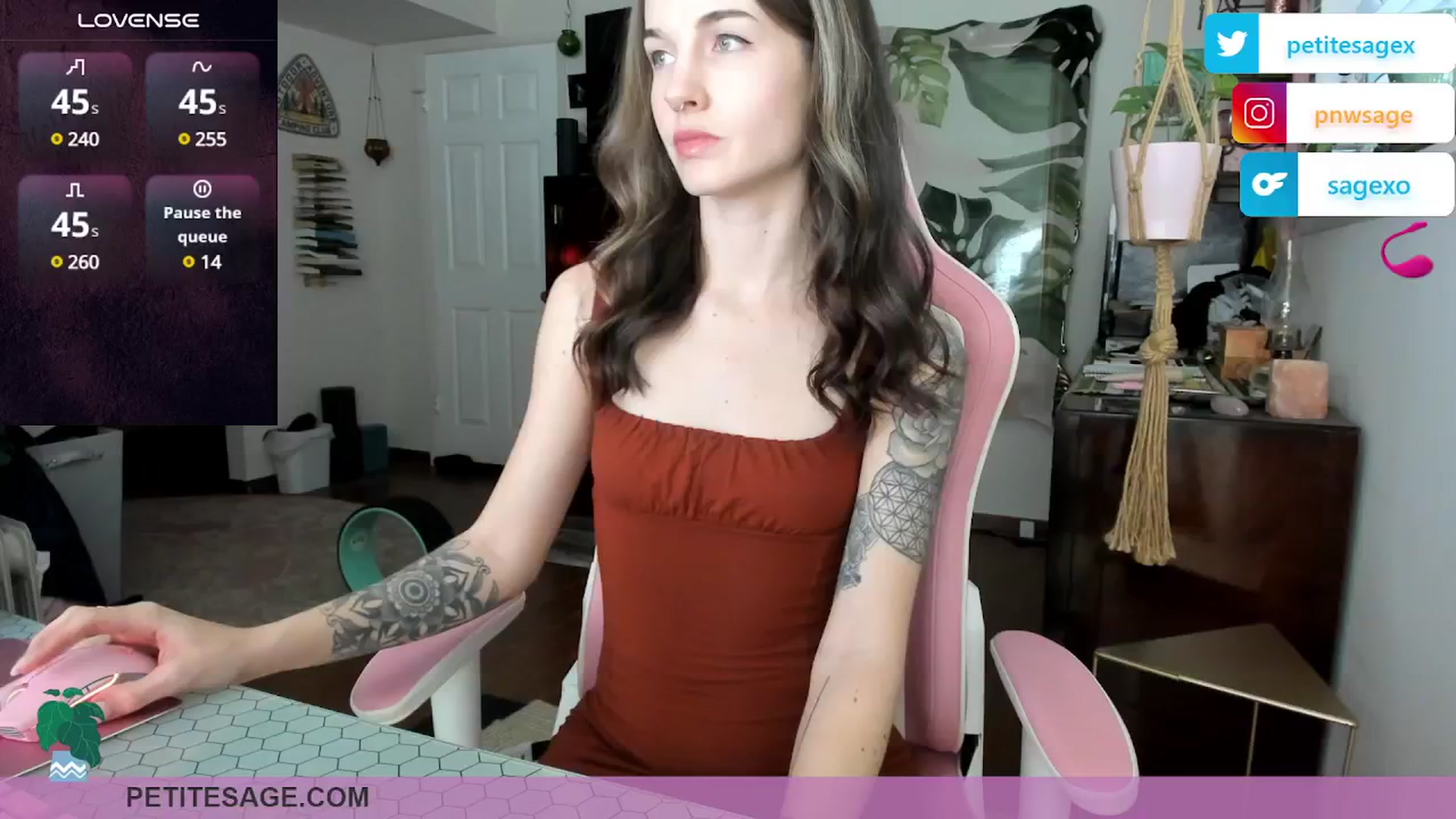 Gallery image thumbnail from PetiteSage's myfreecams stream on, 02/06/2025, 24:48 image 5 of 20