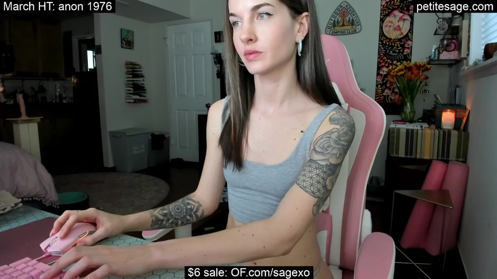 Gallery image thumbnail from PetiteSage's myfreecams stream on, 03/24/2025, 24:01 image 16 of 20