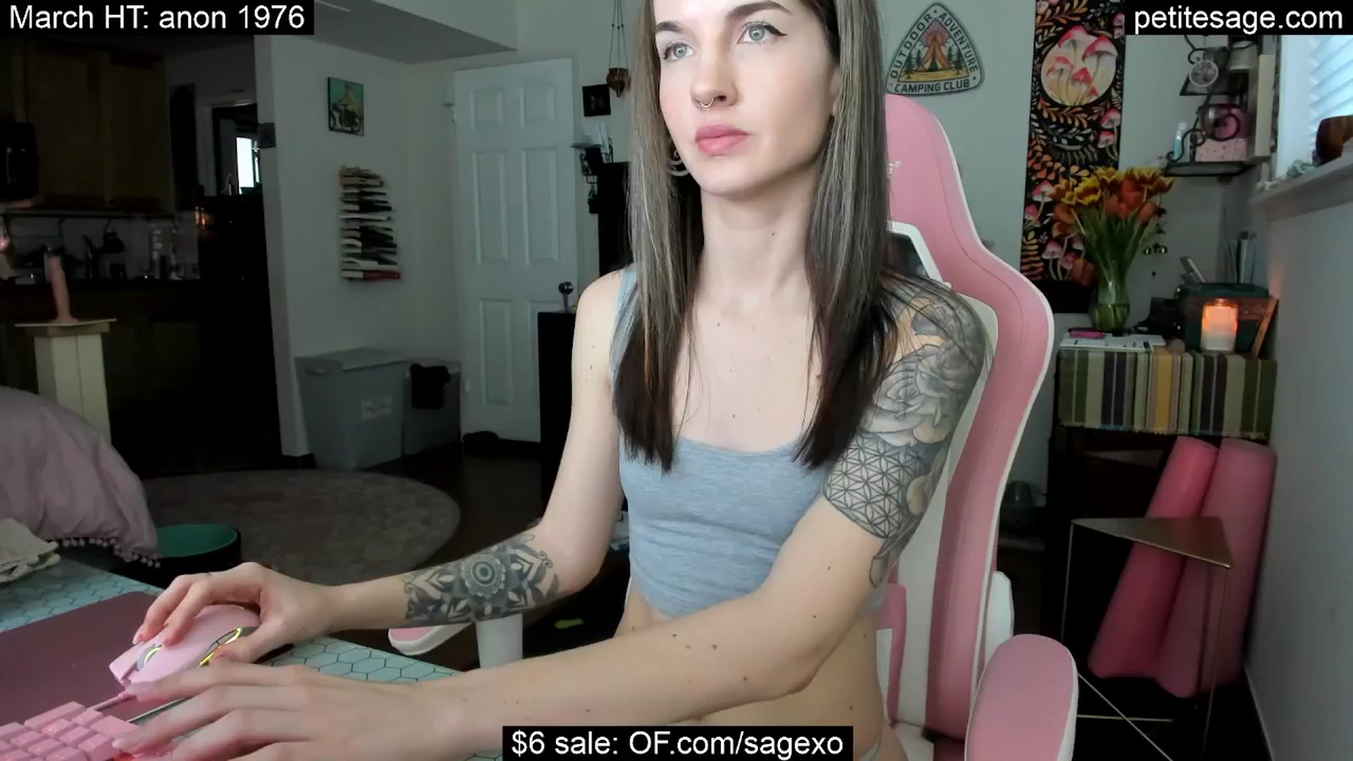 Gallery image thumbnail from PetiteSage's myfreecams stream on, 03/24/2025, 24:01 image 6 of 20