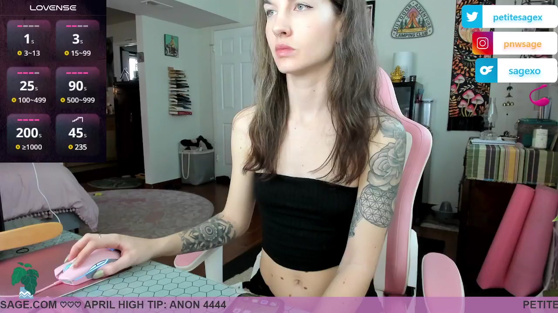 Gallery image thumbnail from PetiteSage's myfreecams stream on, 04/07/2025, 19:15 image 16 of 20