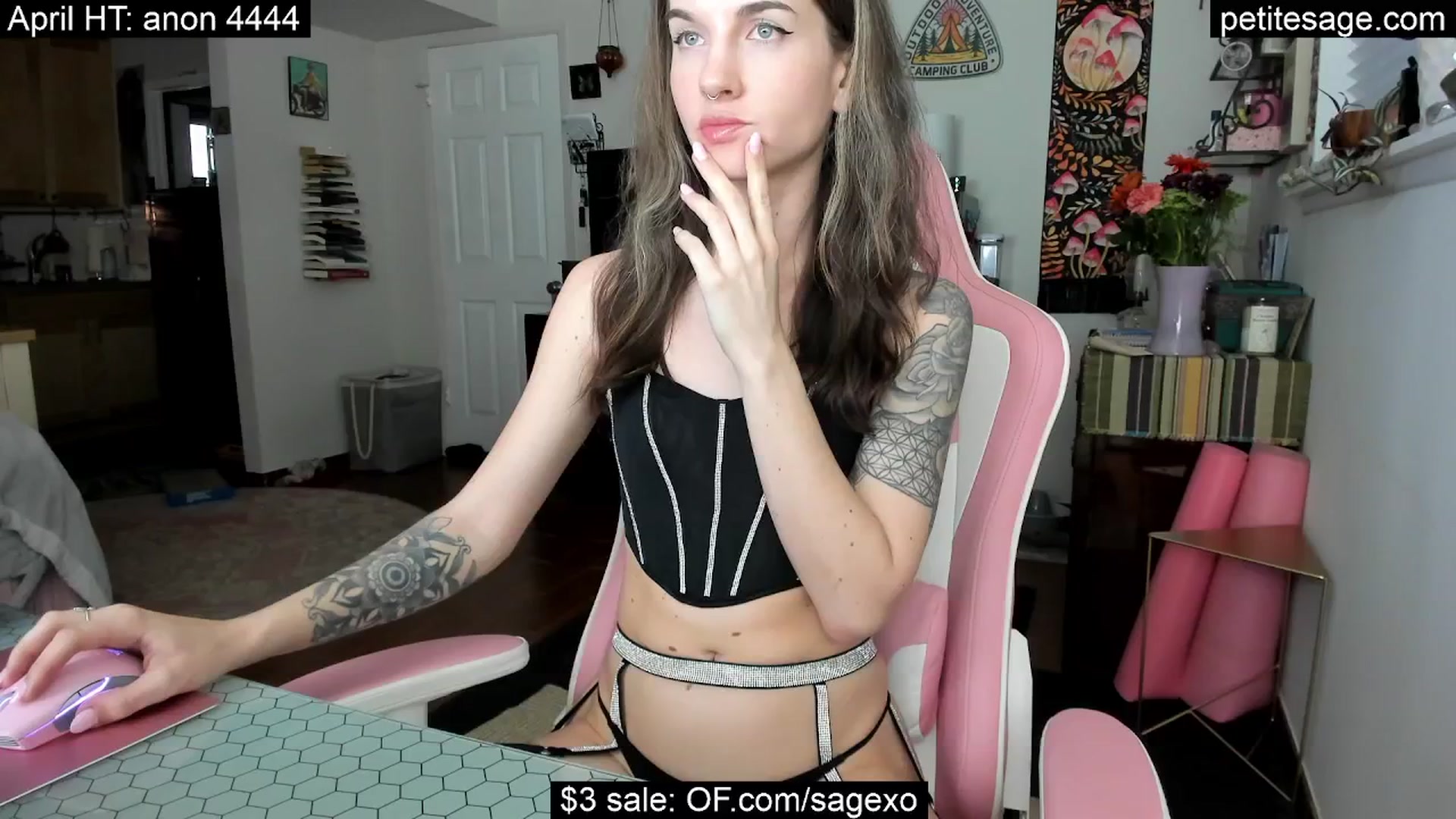 Gallery image thumbnail from PetiteSage's myfreecams stream on, 04/18/2025, 02:50 image 11 of 20