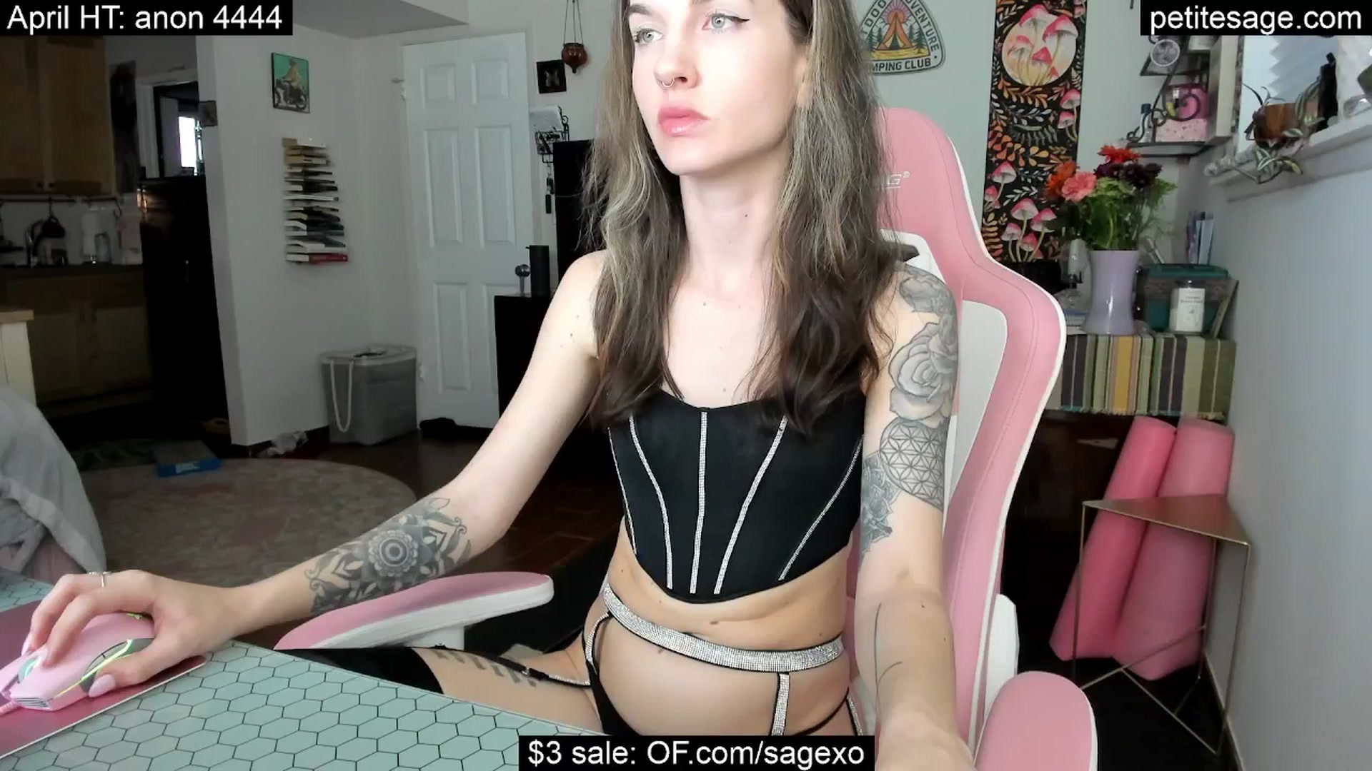 Gallery image thumbnail from PetiteSage's myfreecams stream on, 04/18/2025, 02:50 image 7 of 20