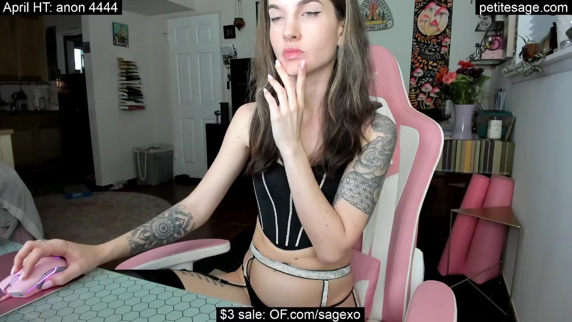 Gallery image thumbnail from PetiteSage's myfreecams stream on, 04/18/2025, 02:50 image 10 of 20