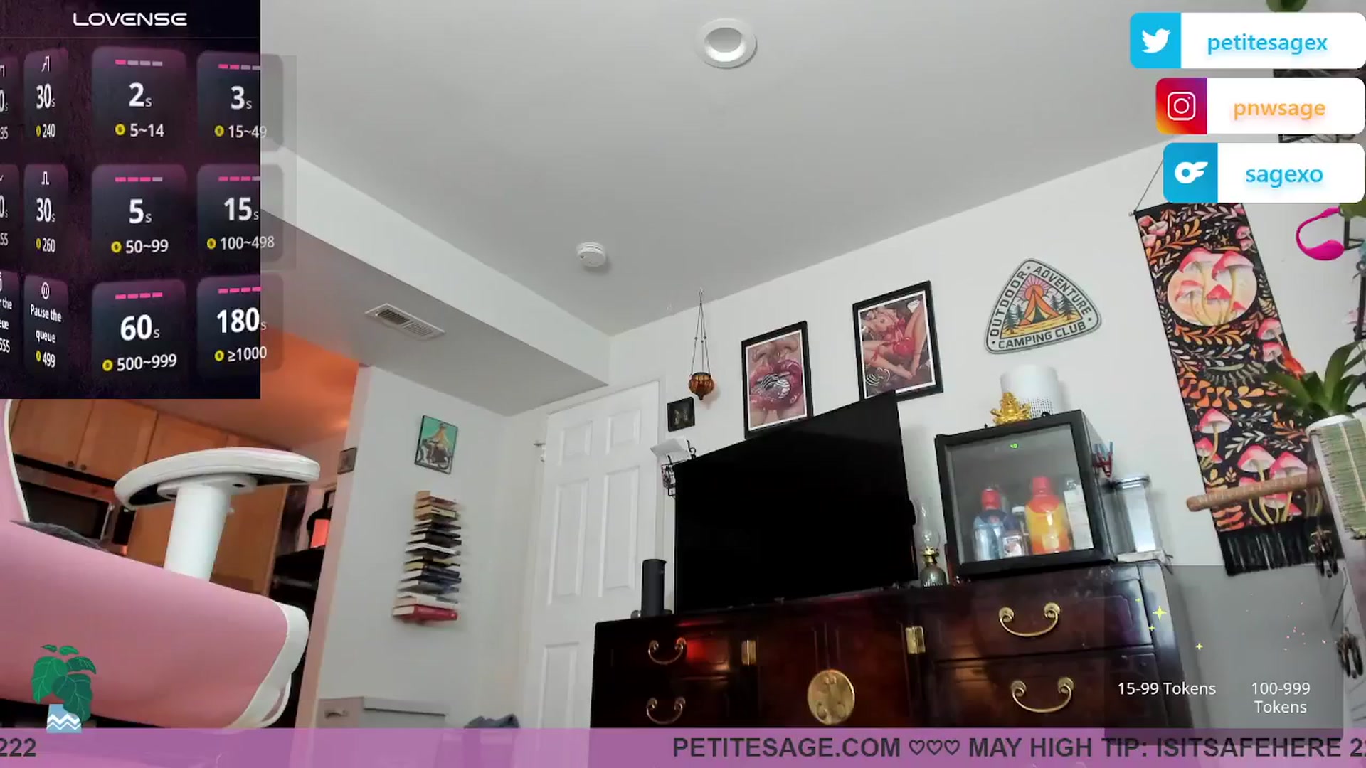 Gallery image thumbnail from PetiteSage's myfreecams stream on, 05/16/2025, 01:31 image 7 of 20