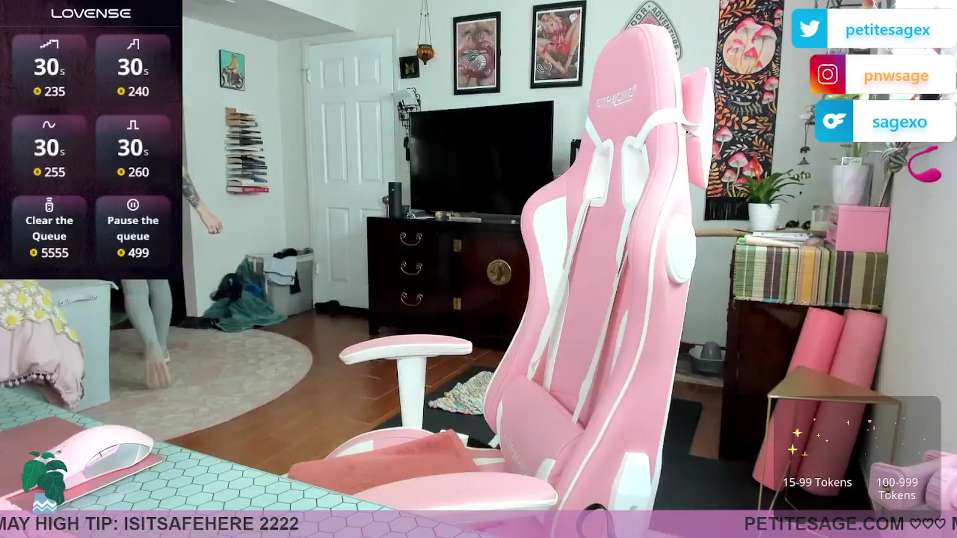 Gallery image thumbnail from PetiteSage's myfreecams stream on, 05/18/2025, 22:56 image 19 of 20