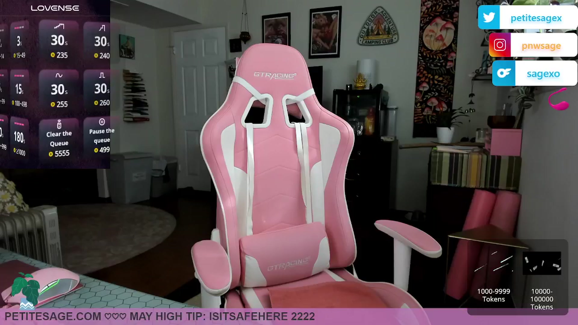 Gallery image thumbnail from PetiteSage's myfreecams stream on, 05/20/2025, 24:00 image 1 of 20