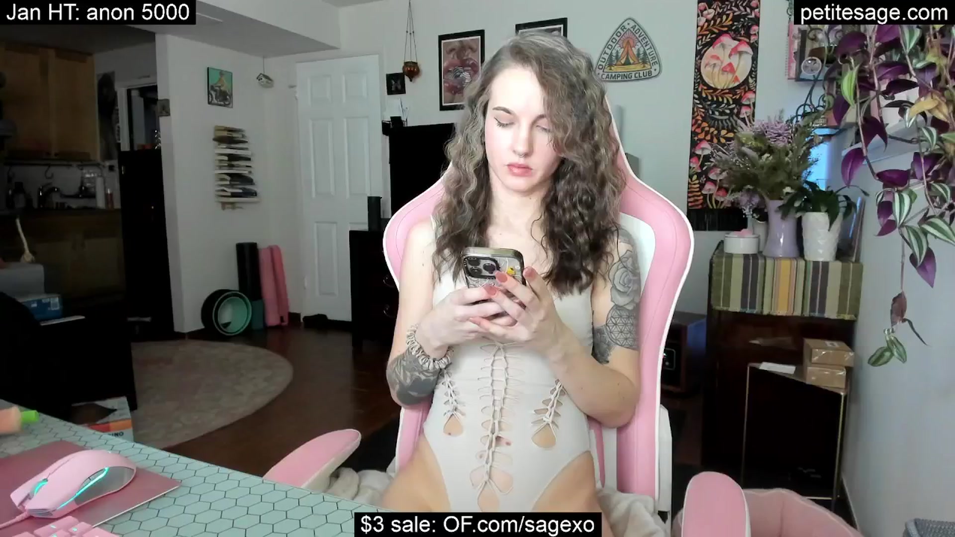 Gallery image thumbnail from PetiteSage's myfreecams stream on, 01/14/2026, 01:02 image 15 of 20