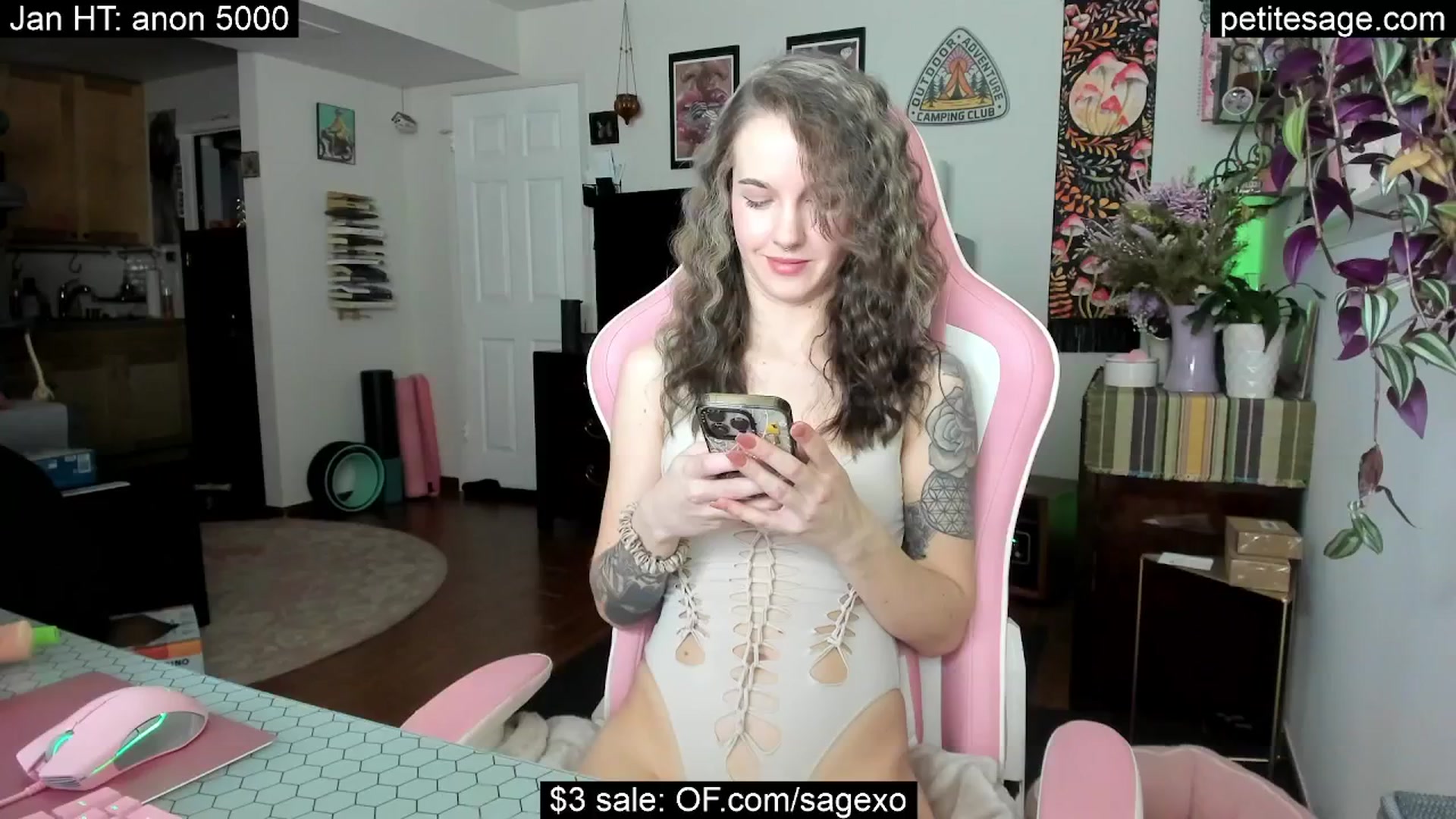 Gallery image thumbnail from PetiteSage's myfreecams stream on, 01/14/2026, 01:02 image 16 of 20