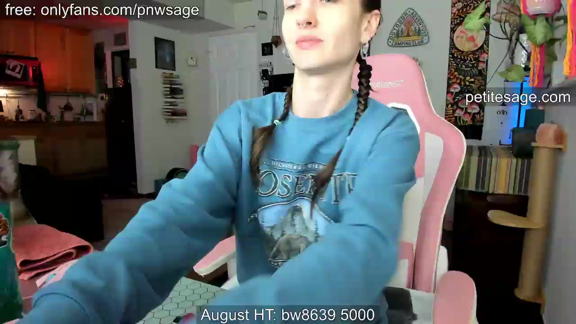 Gallery image thumbnail from PetiteSage's myfreecams stream on, 08/29/2026, 05:55 image 1 of 20