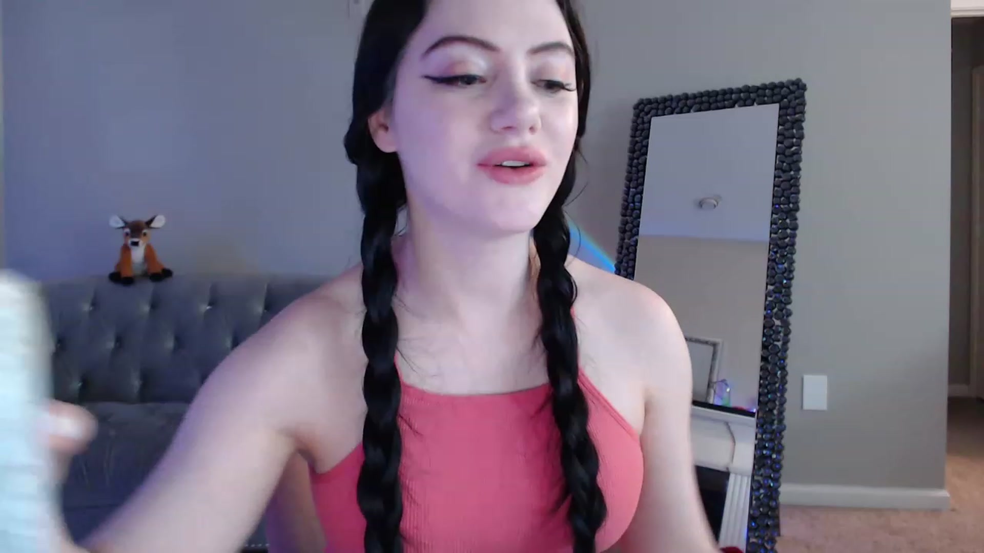 Gallery image thumbnail from Pink_Fawnnn's myfreecams stream on, 08/22/2023, 02:08 image 8 of 20