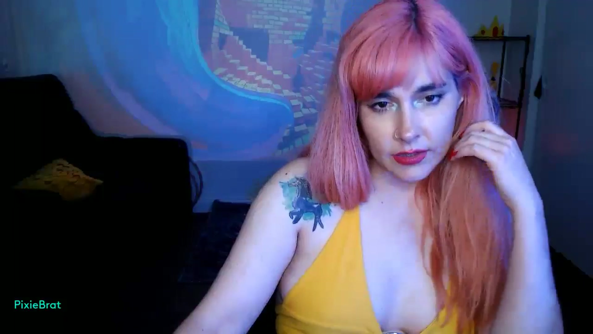 Gallery image thumbnail from PixieBrat's myfreecams stream on, 10/03/2024, 07:32 image 17 of 20