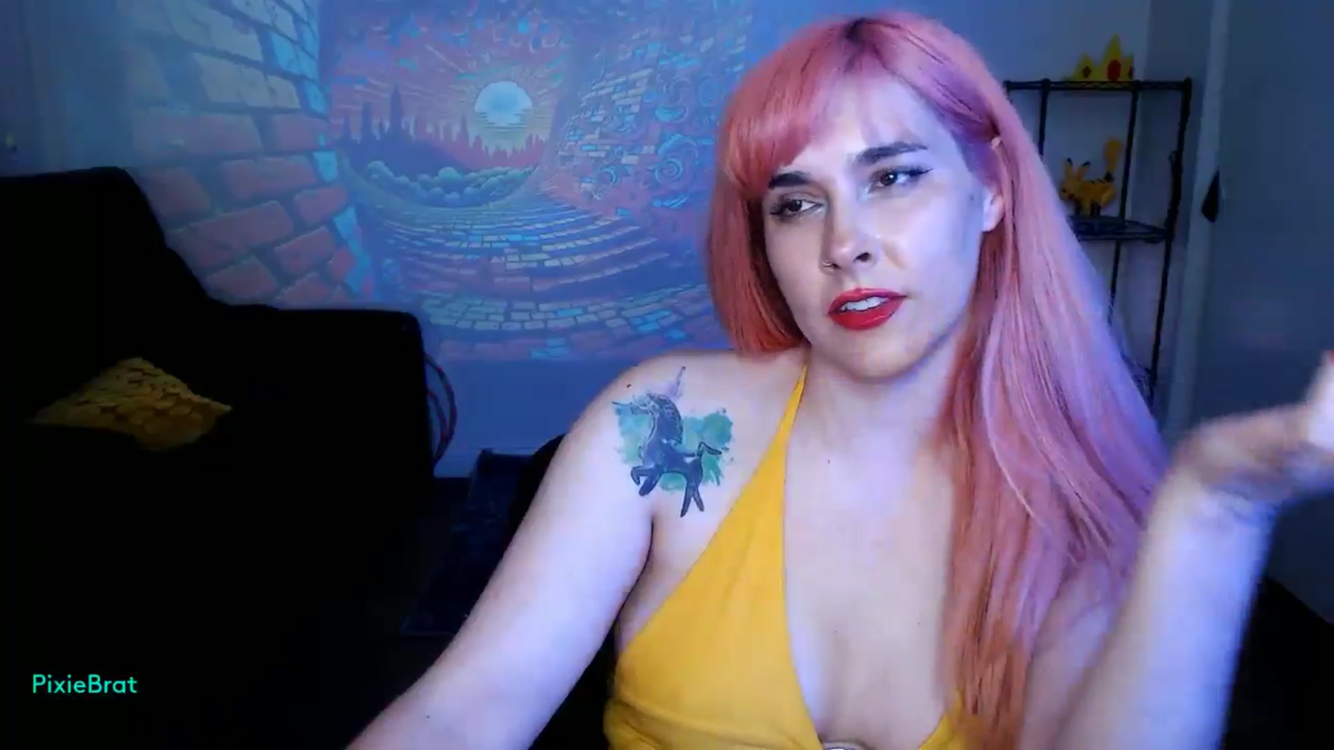 Gallery image thumbnail from PixieBrat's myfreecams stream on, 10/03/2024, 07:32 image 5 of 20
