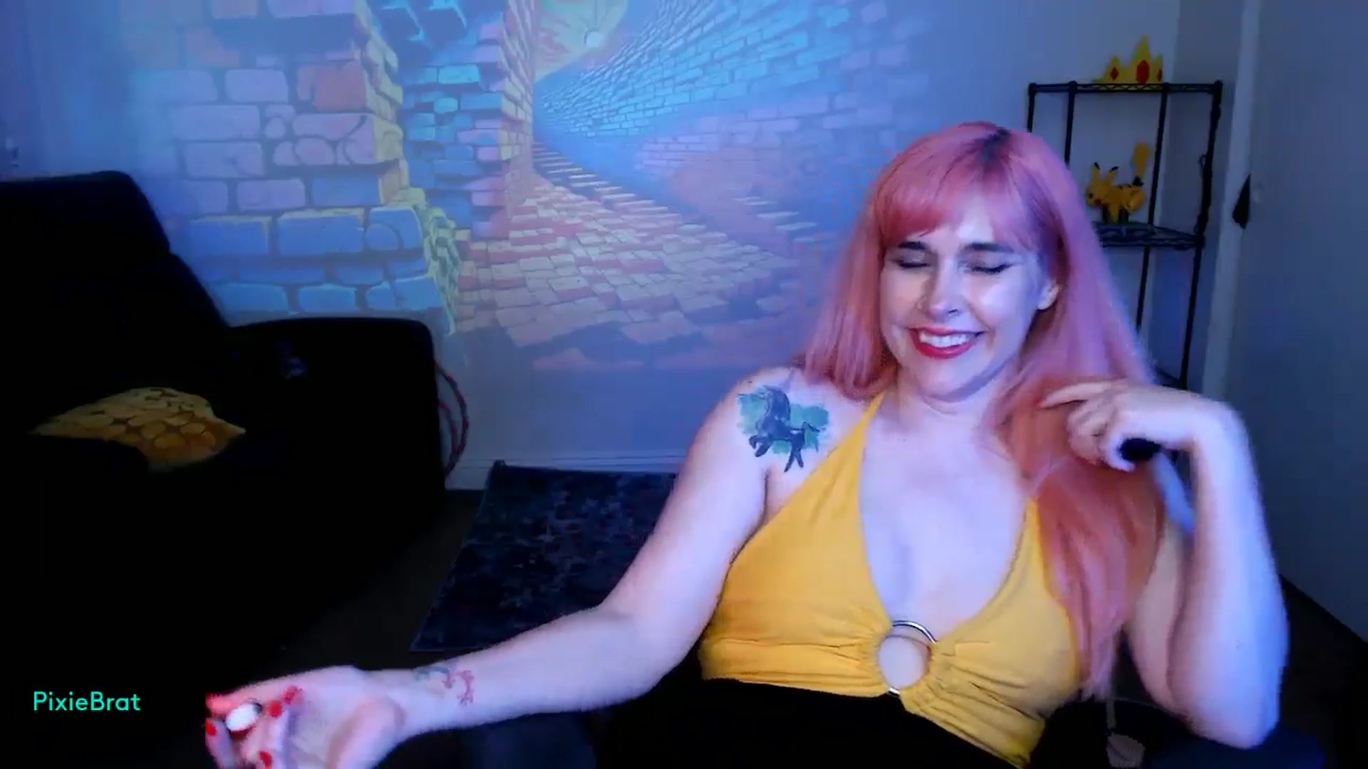Gallery image thumbnail from PixieBrat's myfreecams stream on, 10/03/2024, 07:32 image 3 of 20