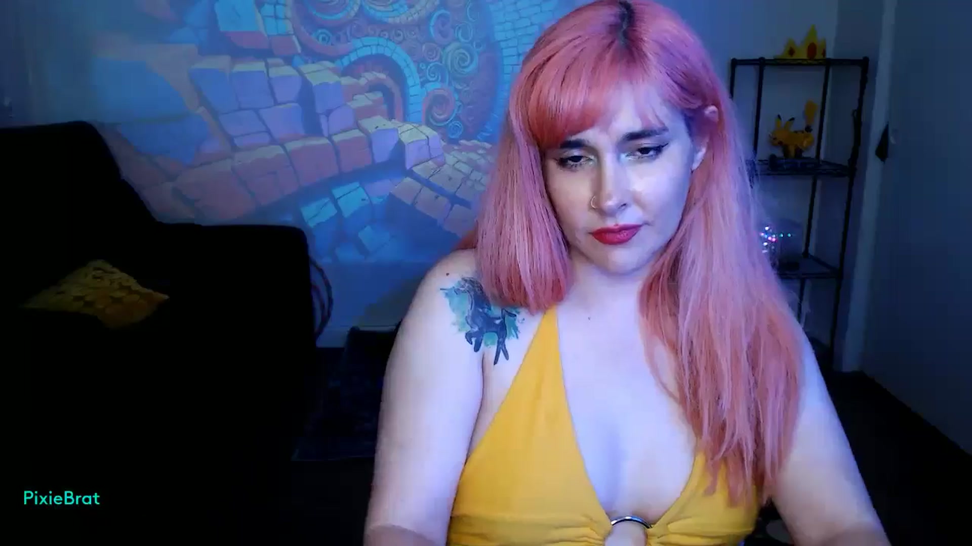 Gallery image thumbnail from PixieBrat's myfreecams stream on, 10/03/2024, 07:32 image 16 of 20