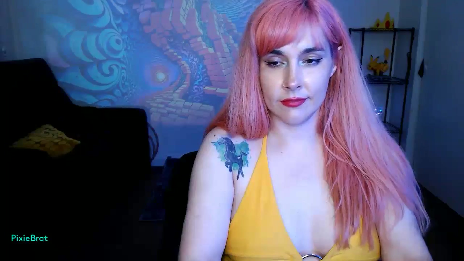 Gallery image thumbnail from PixieBrat's myfreecams stream on, 10/03/2024, 07:32 image 9 of 20