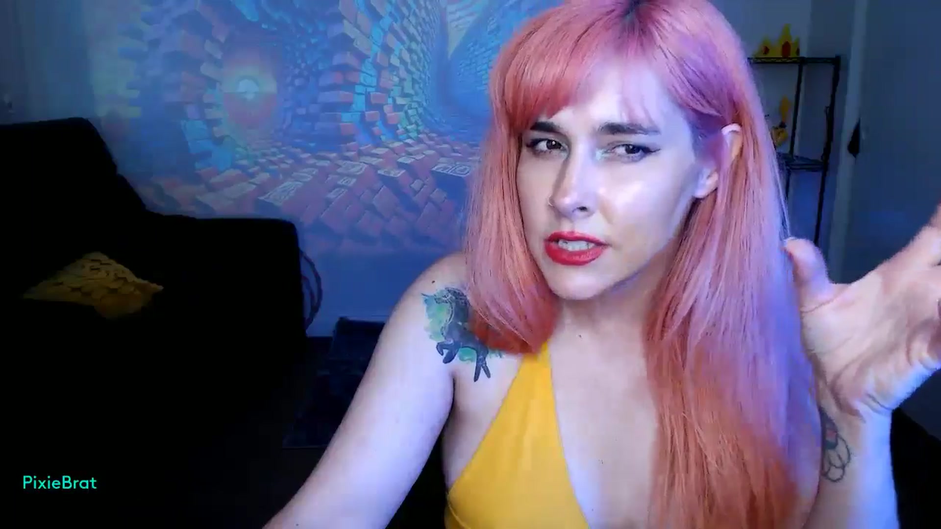 Gallery image thumbnail from PixieBrat's myfreecams stream on, 10/03/2024, 07:32 image 7 of 20