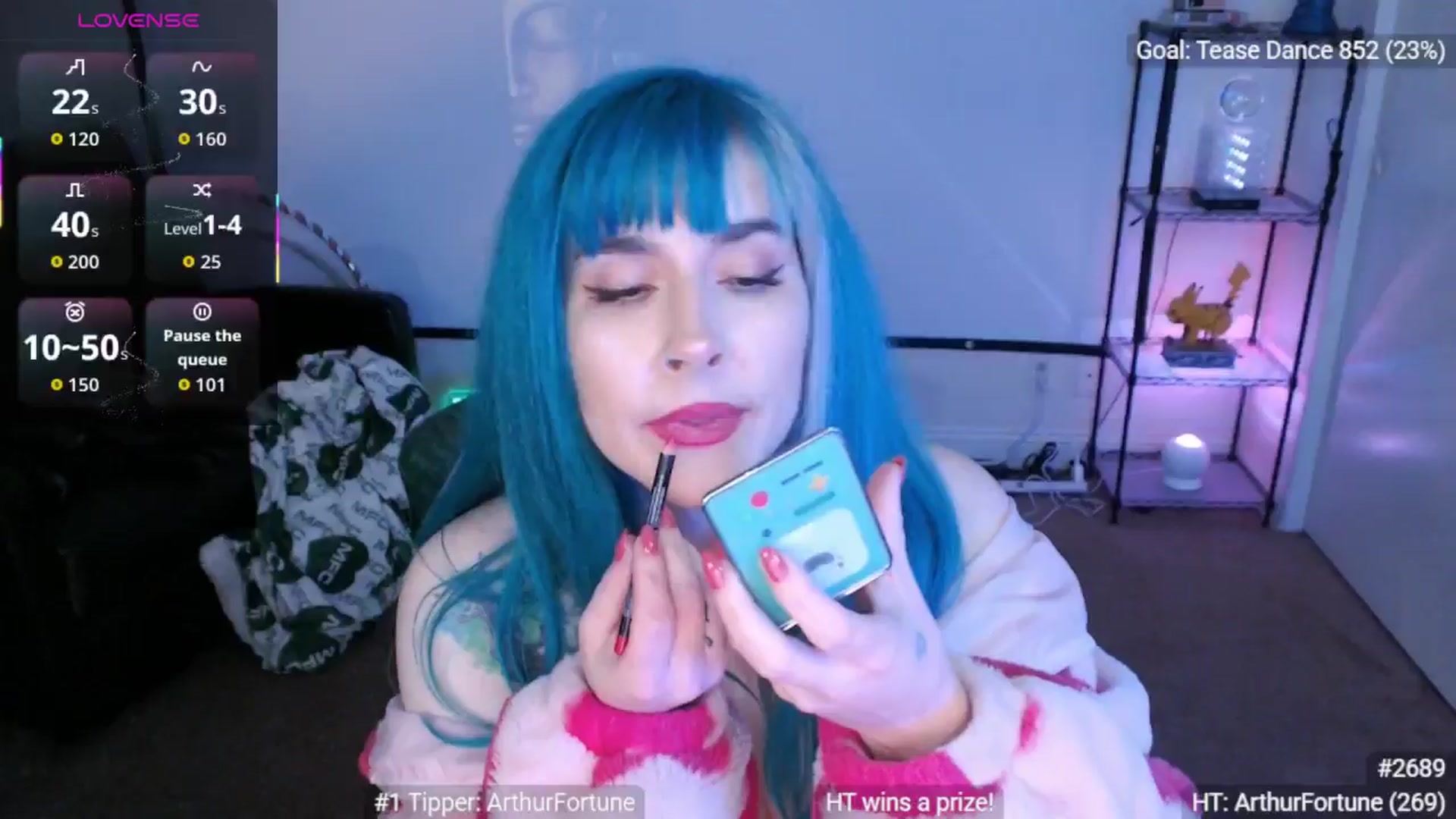 Gallery image thumbnail from PixieBrat's myfreecams stream on, 12/06/2025, 09:31 image 5 of 20