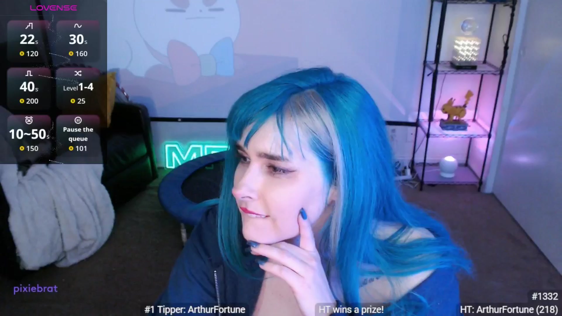 Gallery image thumbnail from PixieBrat's myfreecams stream on, 12/07/2025, 10:05 image 9 of 20