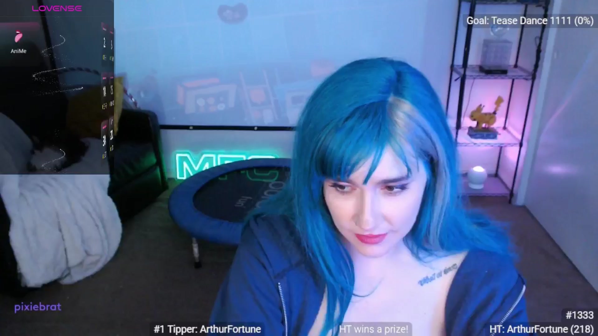 Gallery image thumbnail from PixieBrat's myfreecams stream on, 12/07/2025, 10:05 image 14 of 20