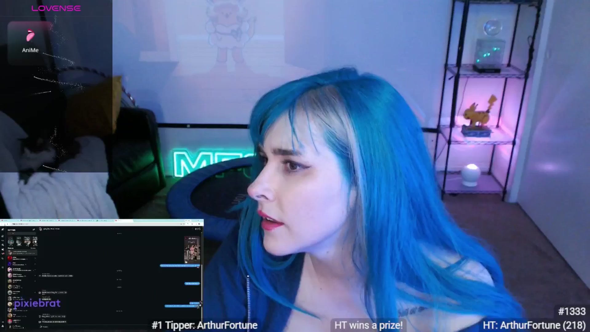 Gallery image thumbnail from PixieBrat's myfreecams stream on, 12/07/2025, 10:05 image 10 of 20