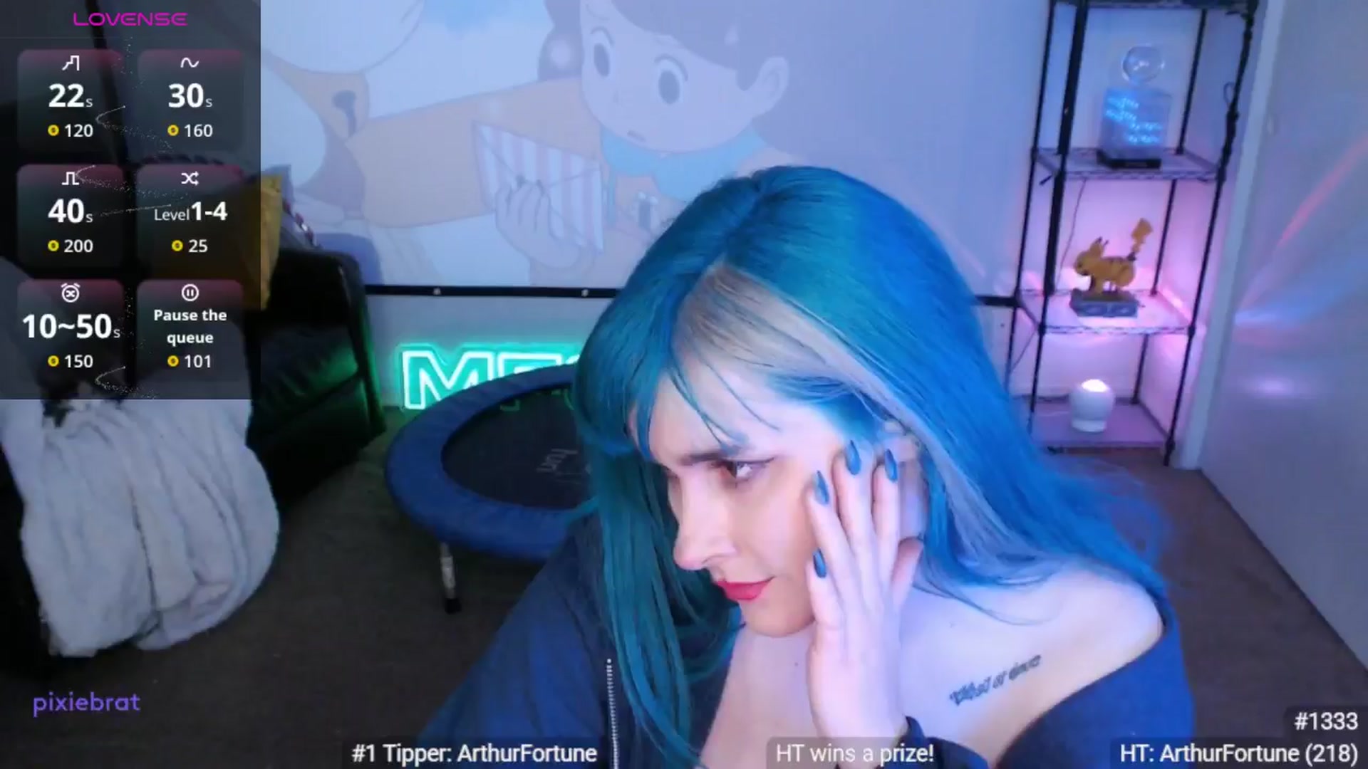 Gallery image thumbnail from PixieBrat's myfreecams stream on, 12/07/2025, 10:05 image 12 of 20