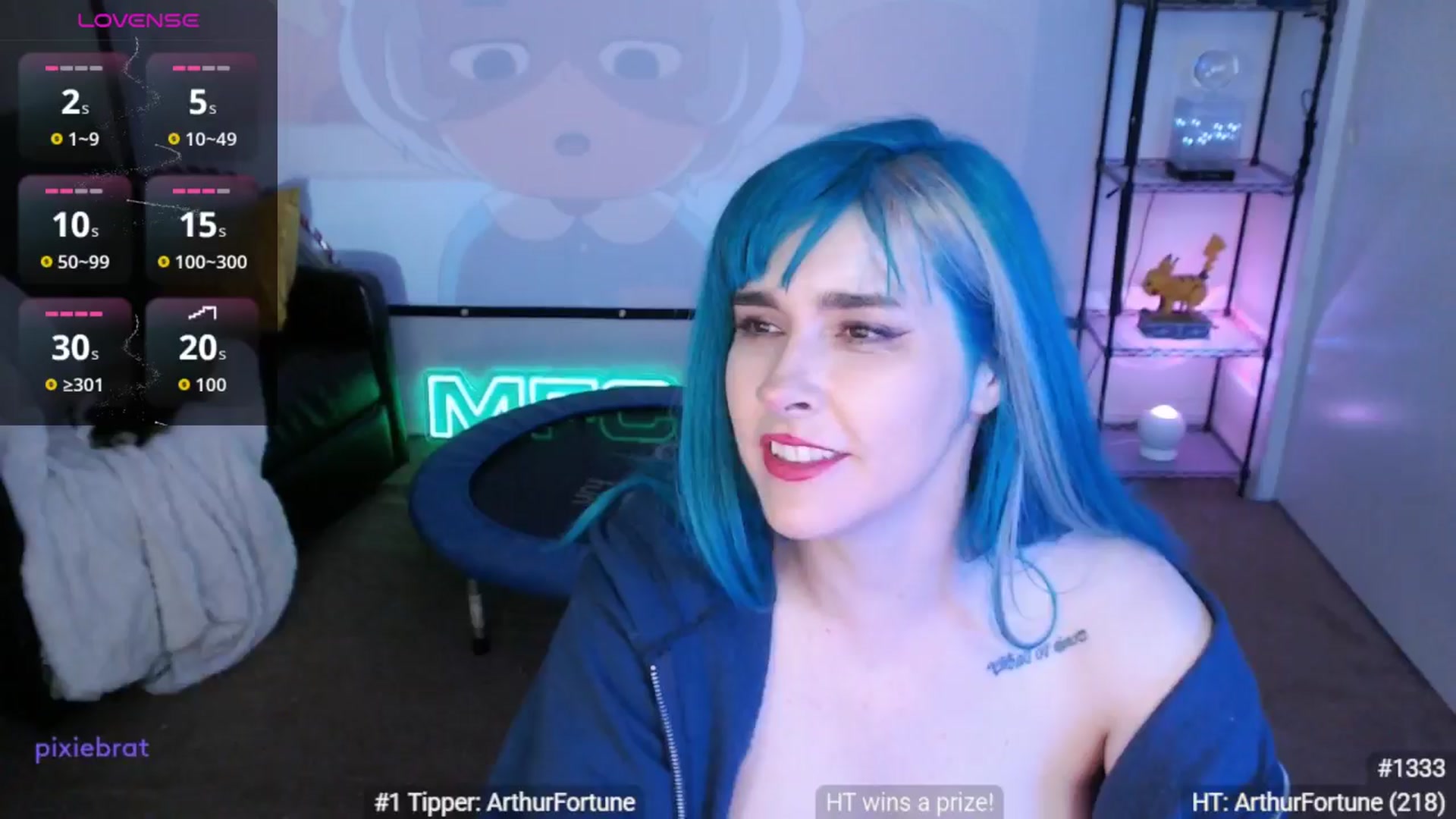 Gallery image thumbnail from PixieBrat's myfreecams stream on, 12/07/2025, 10:05 image 8 of 20