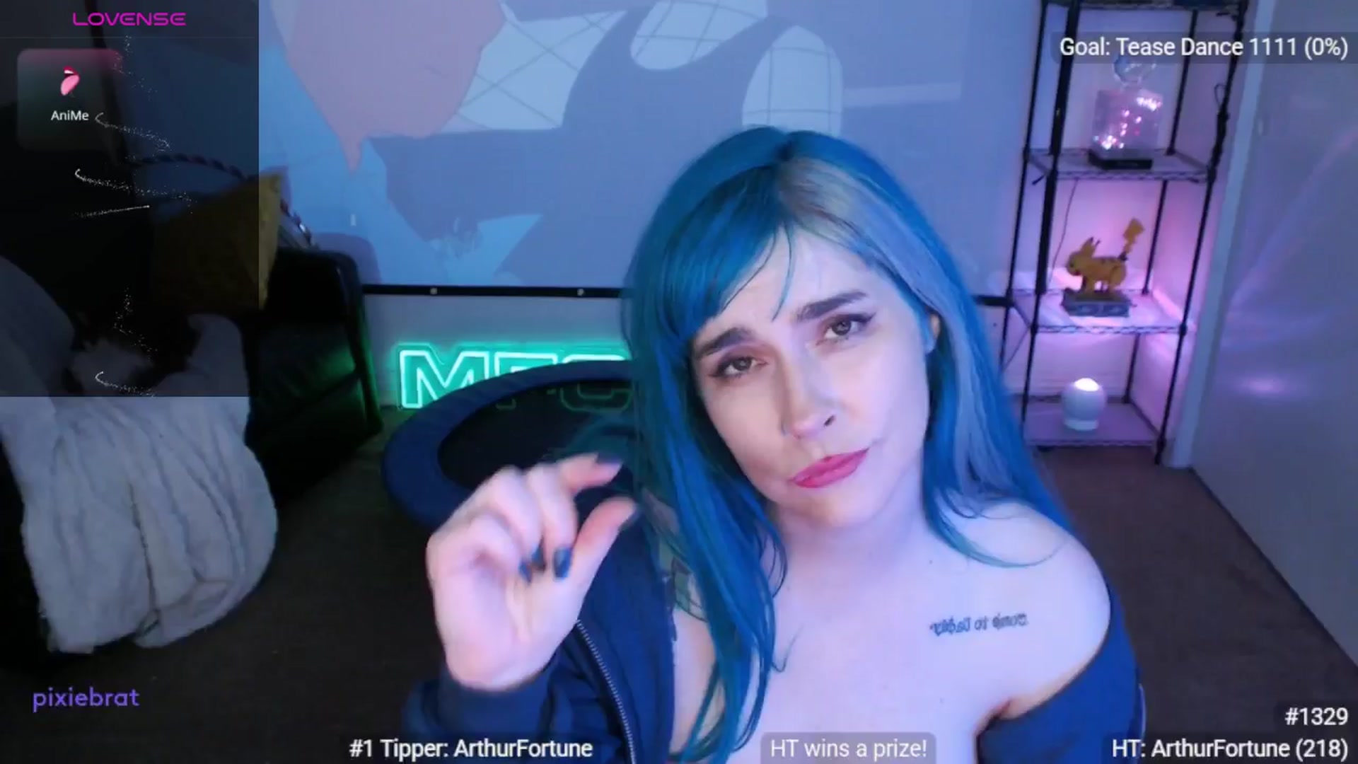 Gallery image thumbnail from PixieBrat's myfreecams stream on, 12/07/2025, 10:05 image 20 of 20
